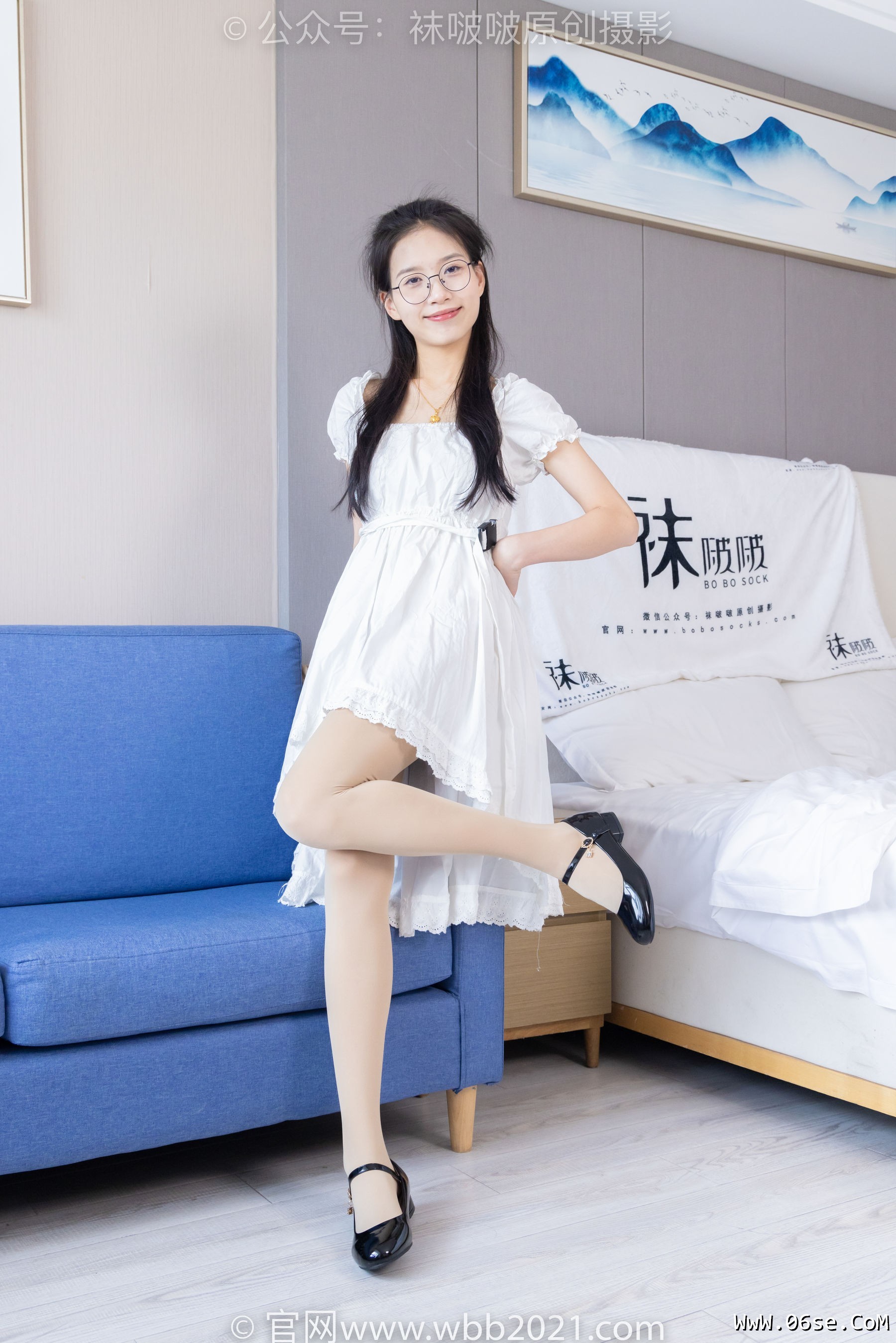 图片[118]-BoBoSocks袜啵啵 No.303 芝士 -皮鞋、厚肉丝、白棉袜、薄肉丝[150P]-六色网