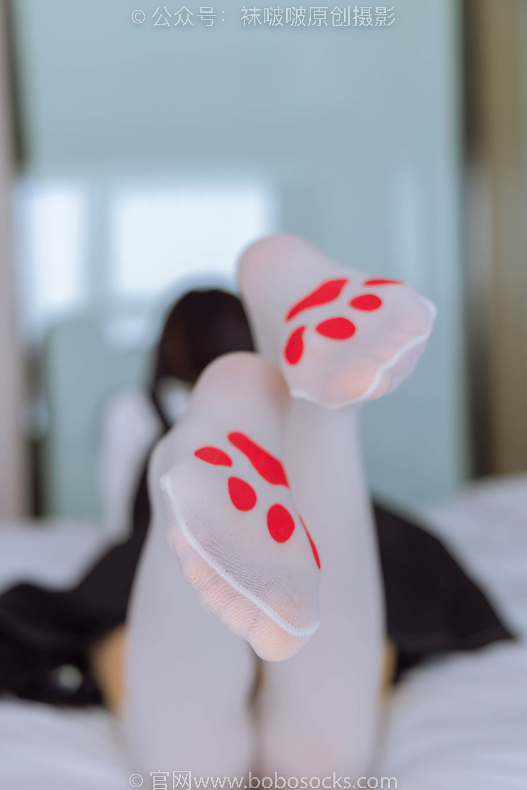 图片[8]-BoBoSocks袜啵啵 No.177 稚予-皮鞋、厚白丝（脚底猫爪印款）[140P]-六色网