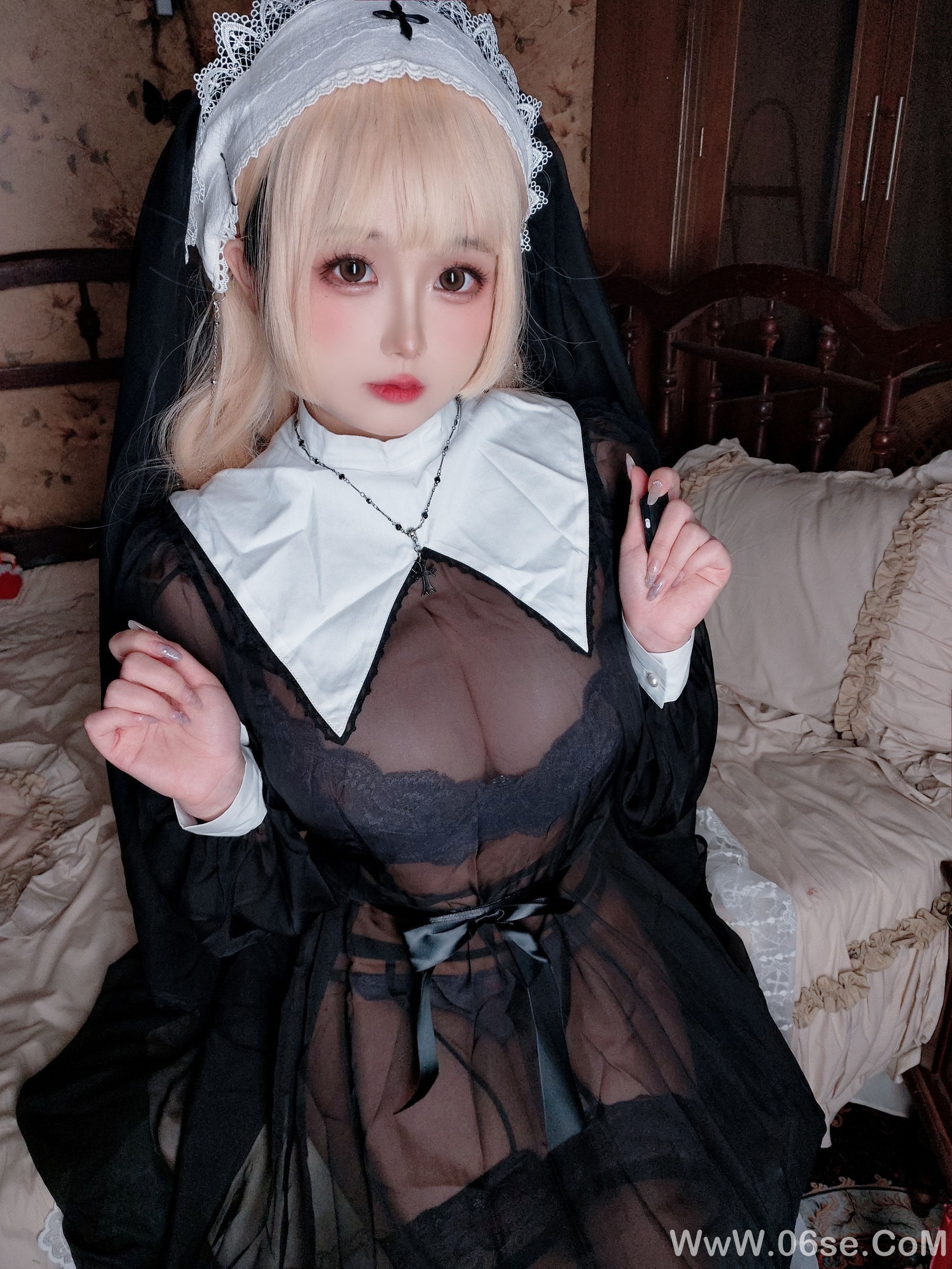 图片[137]-Cosplay日奈娇 – 禁忌修女[160P]-六色网