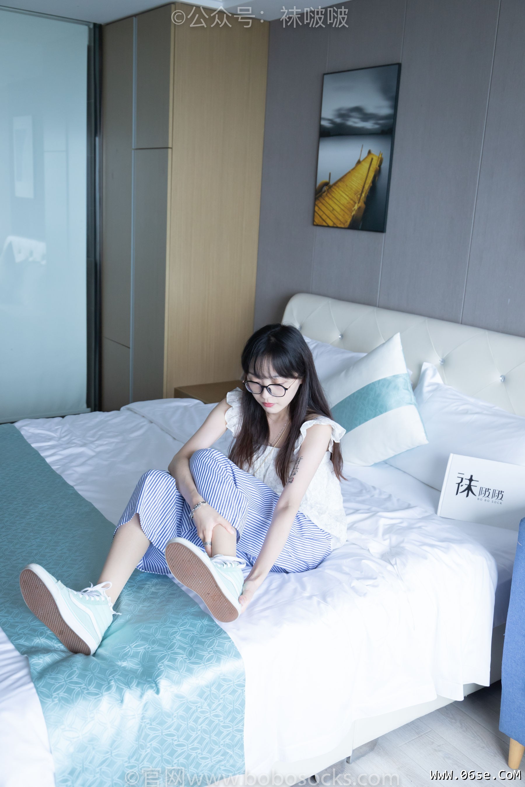 图片[36]-BoBoSocks袜啵啵 No.027 稚予- vans、白色棉袜、肉丝[136P]-六色网