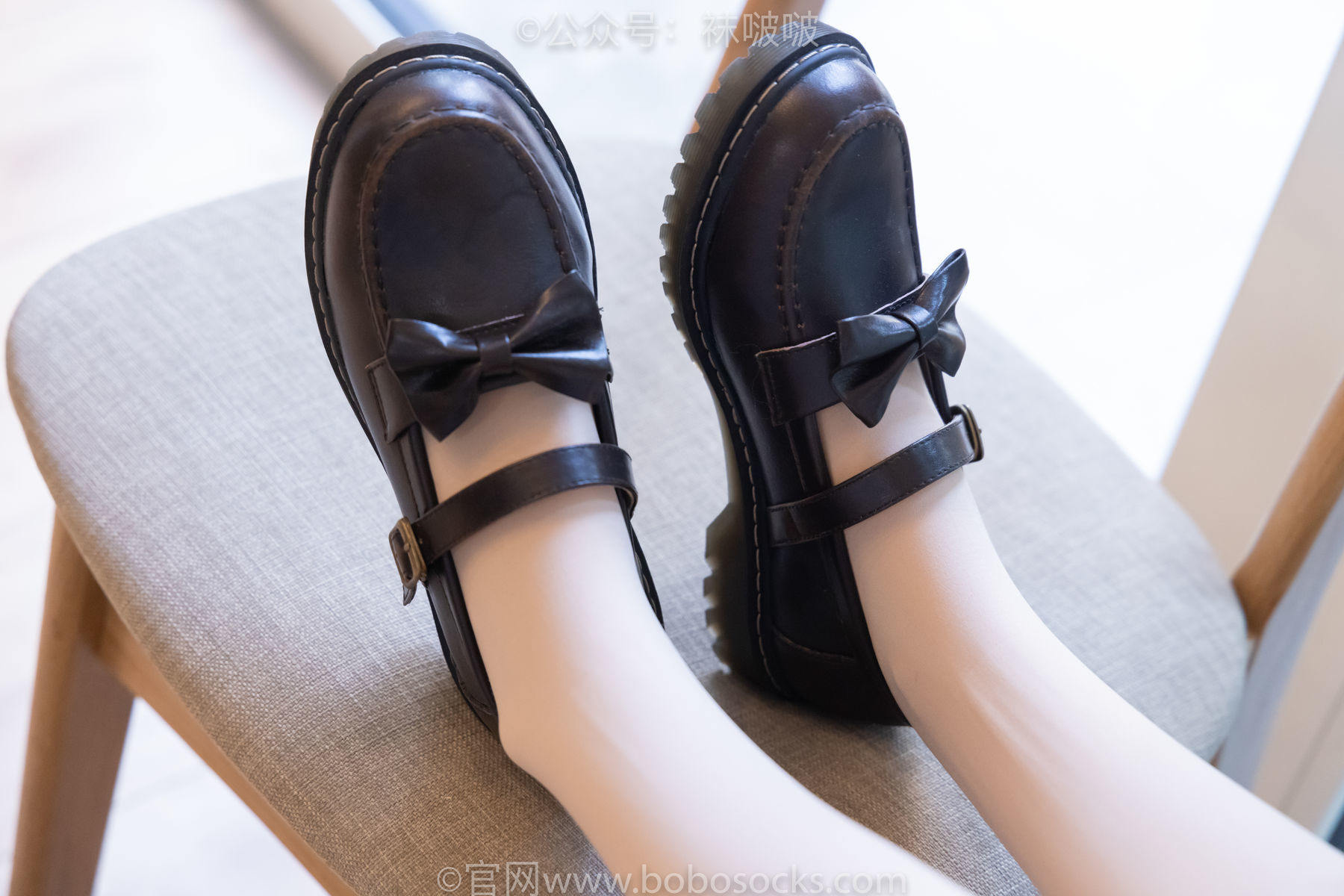 图片[44]-BoBoSocks袜啵啵 No.047 稚予-皮鞋、厚肉丝[131P]-六色网