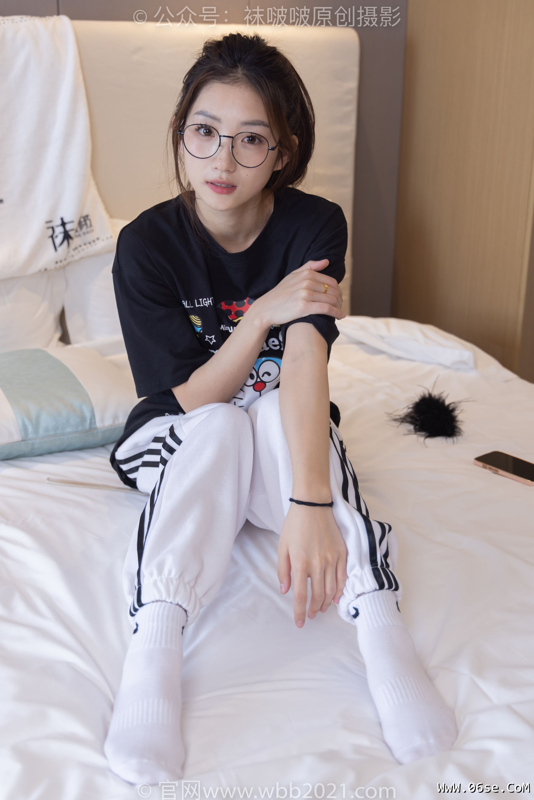 图片[127]-BoBoSocks袜啵啵 No.382 小沫 -板鞋、白棉袜[143P]-六色网