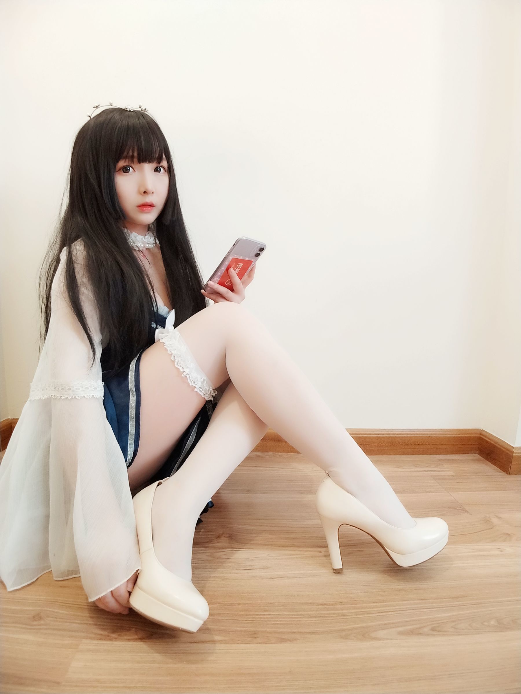 图片[21]-二次元美女古川kagura 白丝[44P]-六色网