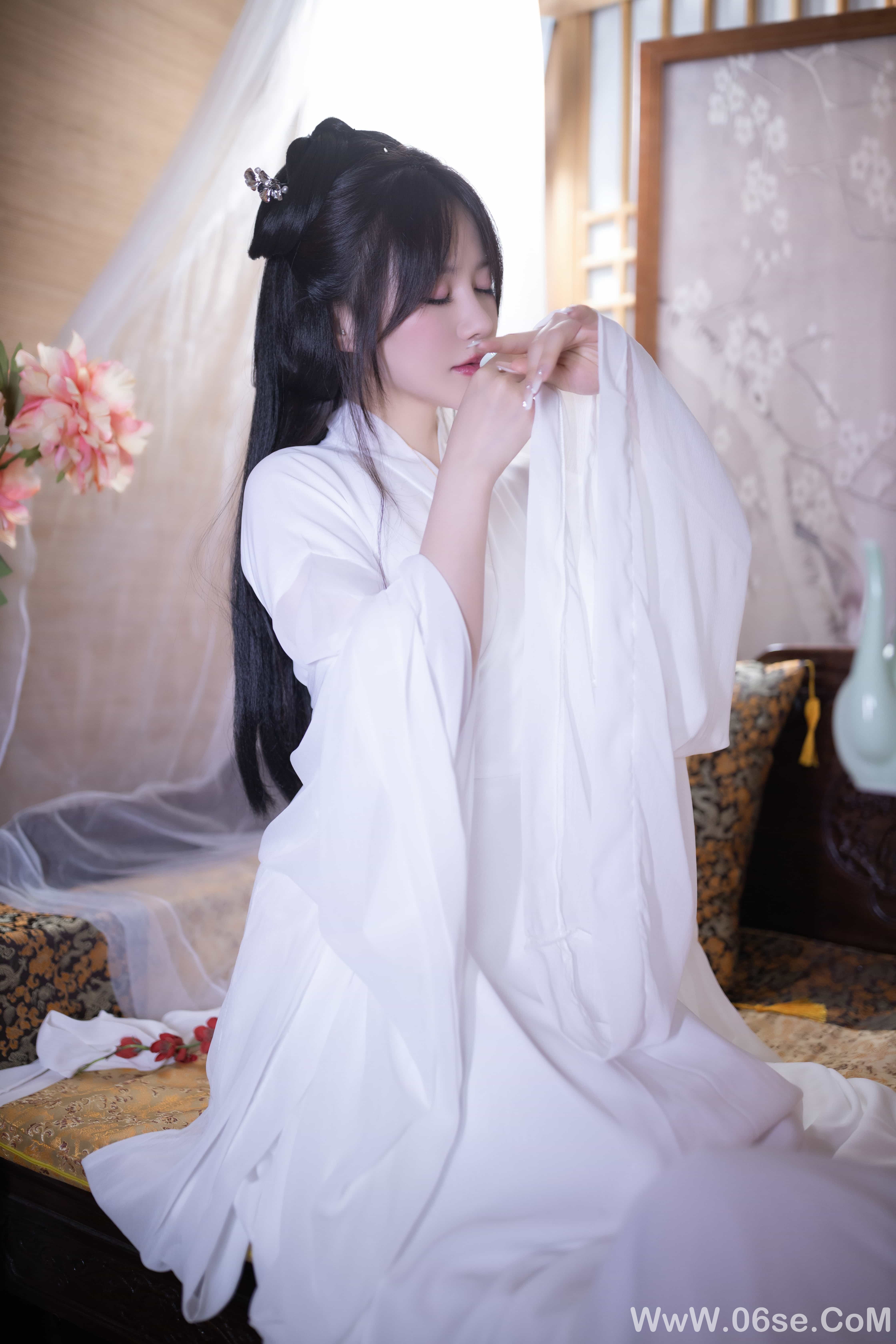 图片[142]-秀人名模鱼子酱Fish内部私购未上架《双女古装剧情》写真[153P]-六色网