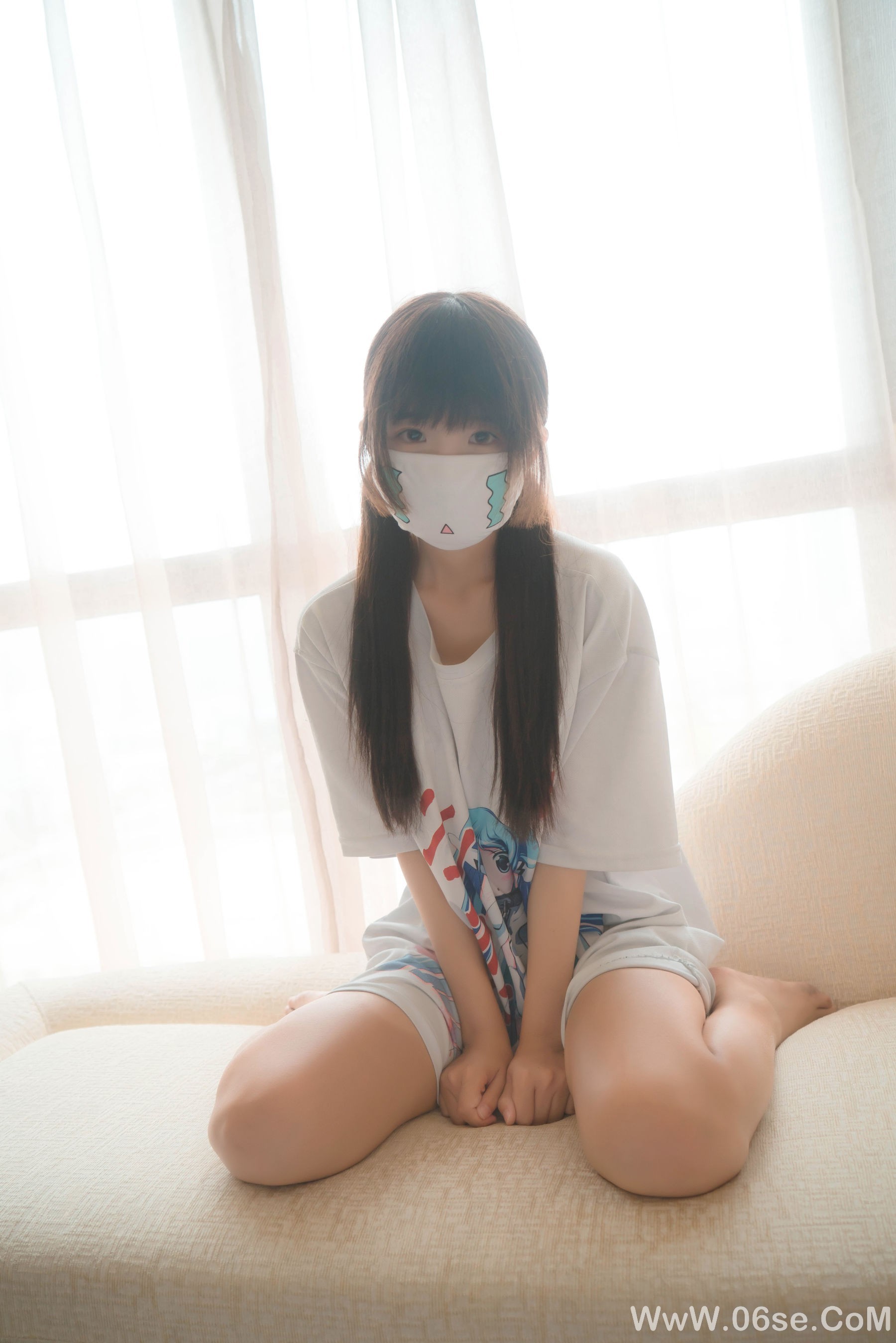 图片[18]-萝莉御子Yumiko 口罩[20P]-六色网