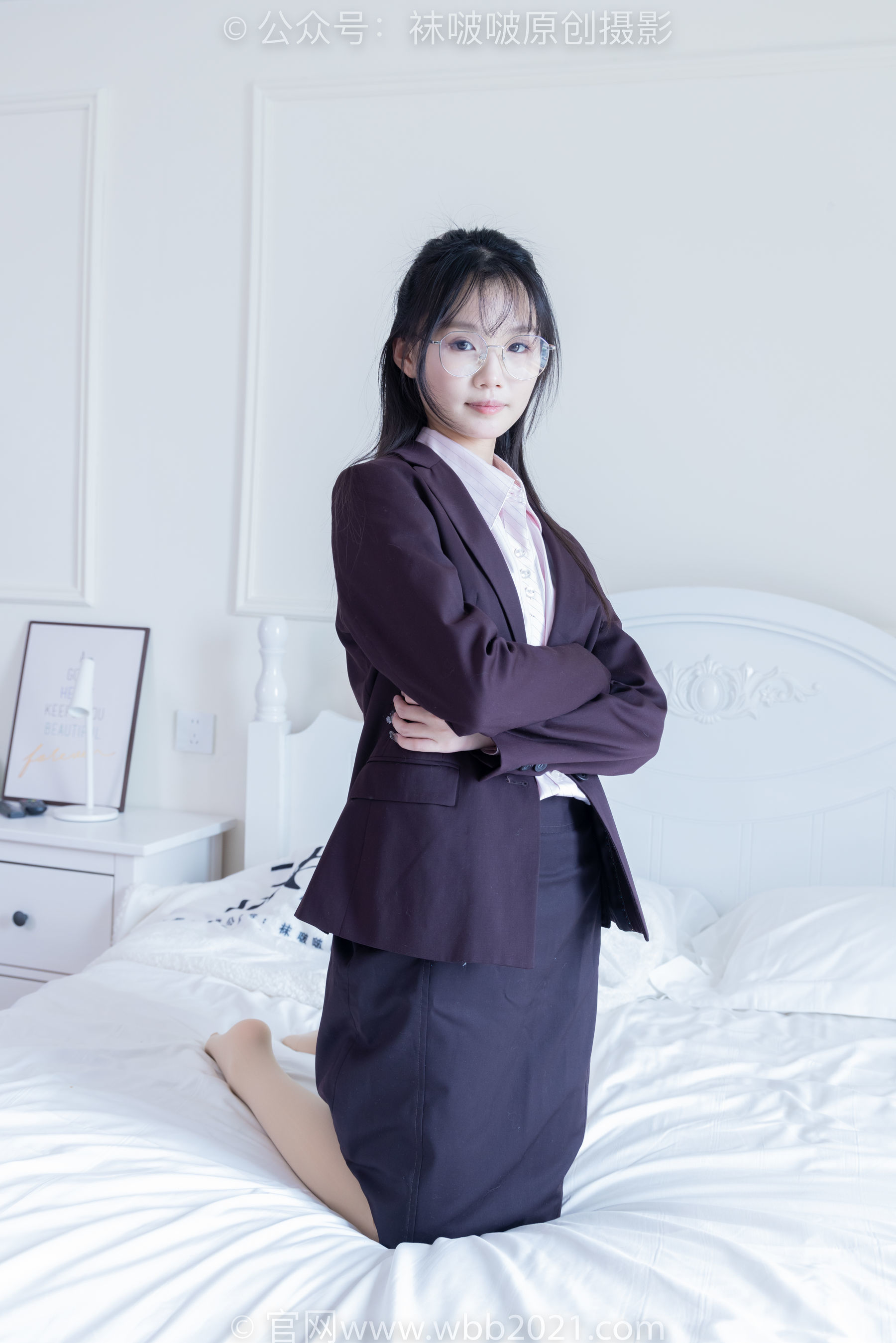 图片[211]-BoBoSocks袜啵啵 No.362 甜甜圈 -两双皮鞋、厚肉丝、厚黑丝、ol制服[230P]-六色网