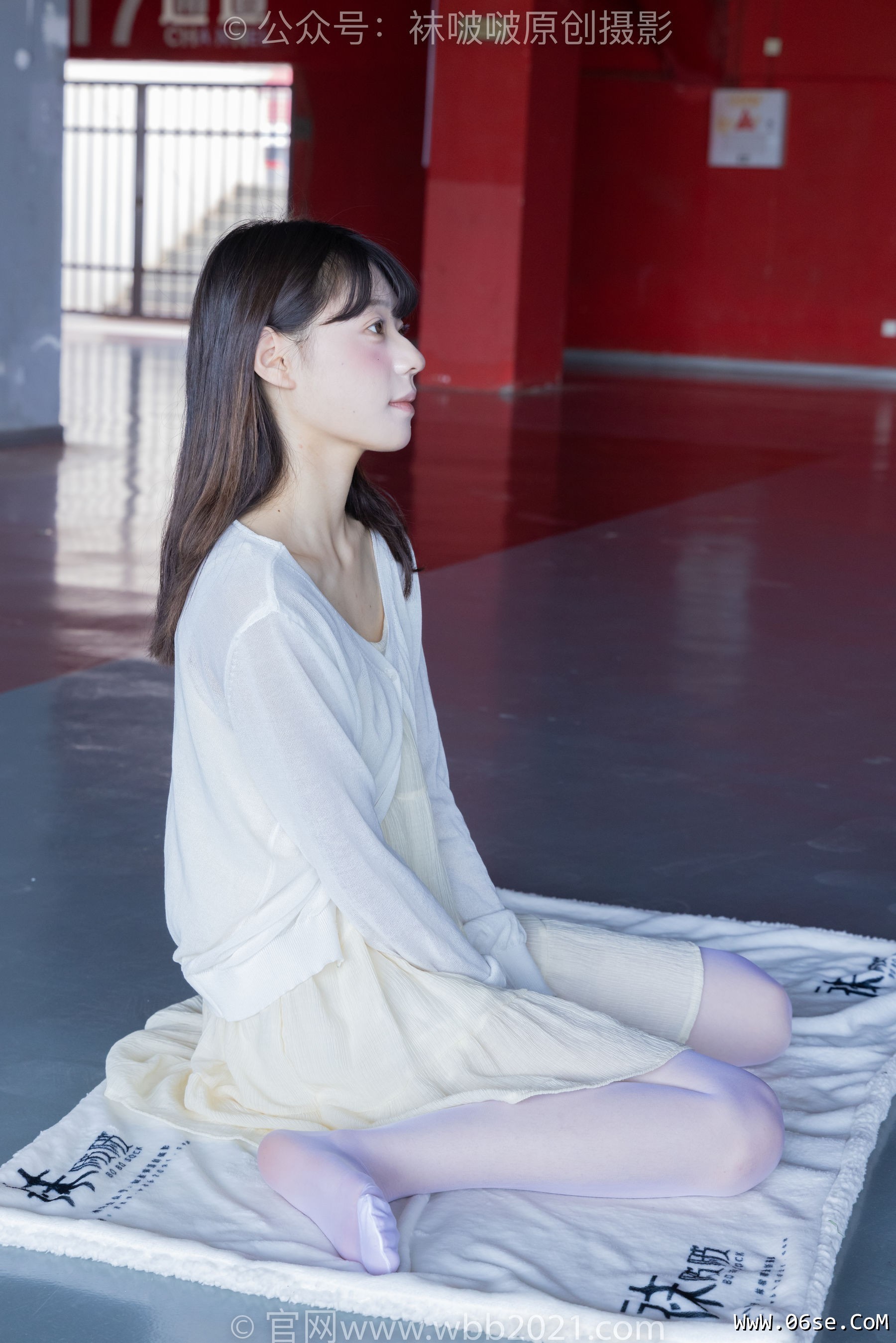 图片[138]-BoBoSocks袜啵啵 No.395 糯米 -板鞋、白丝[145P]-六色网