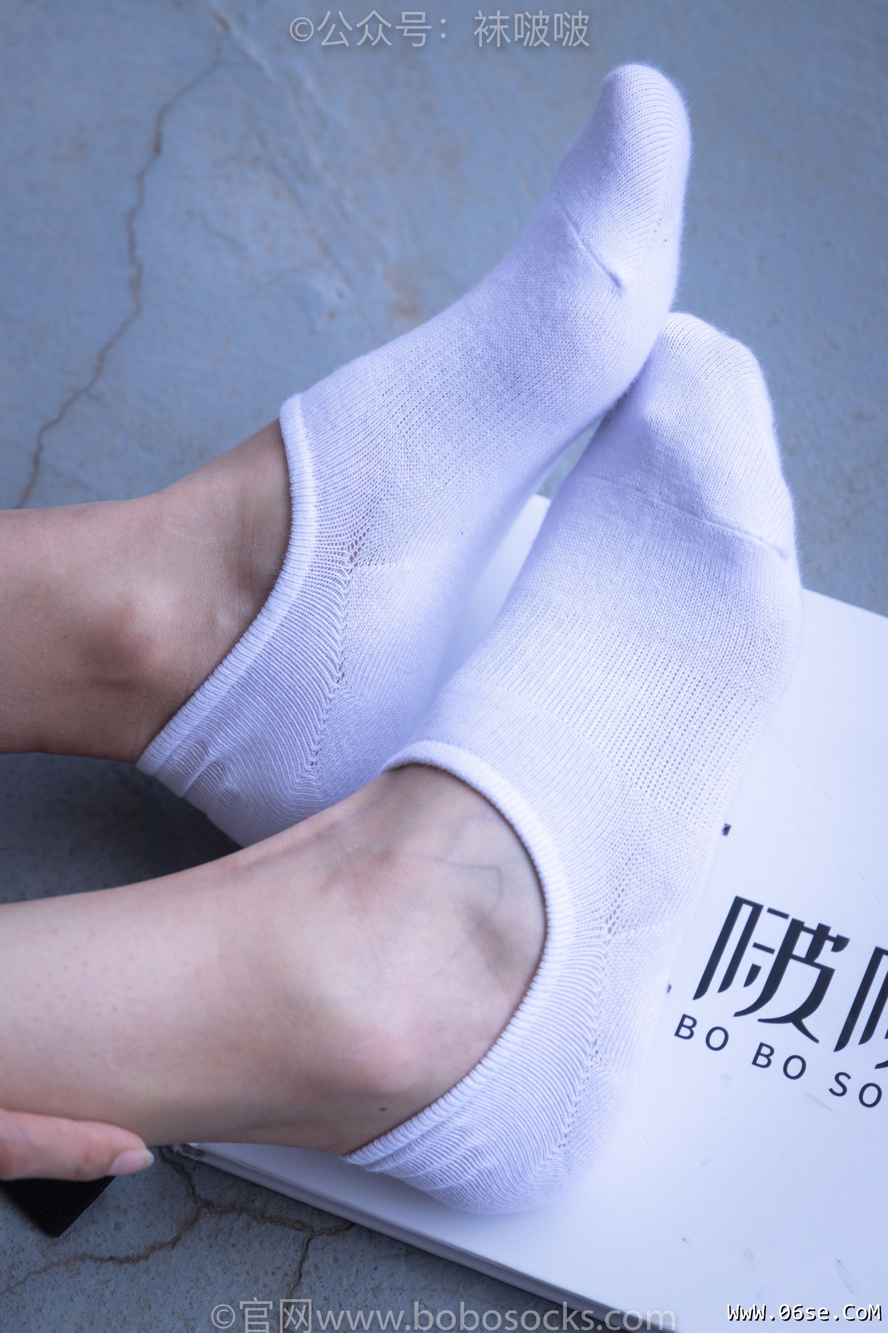 图片[76]-BoBoSocks袜啵啵 积分限定作品002 泡芙- AJ、白色棉质船袜、裸足[135P]-六色网