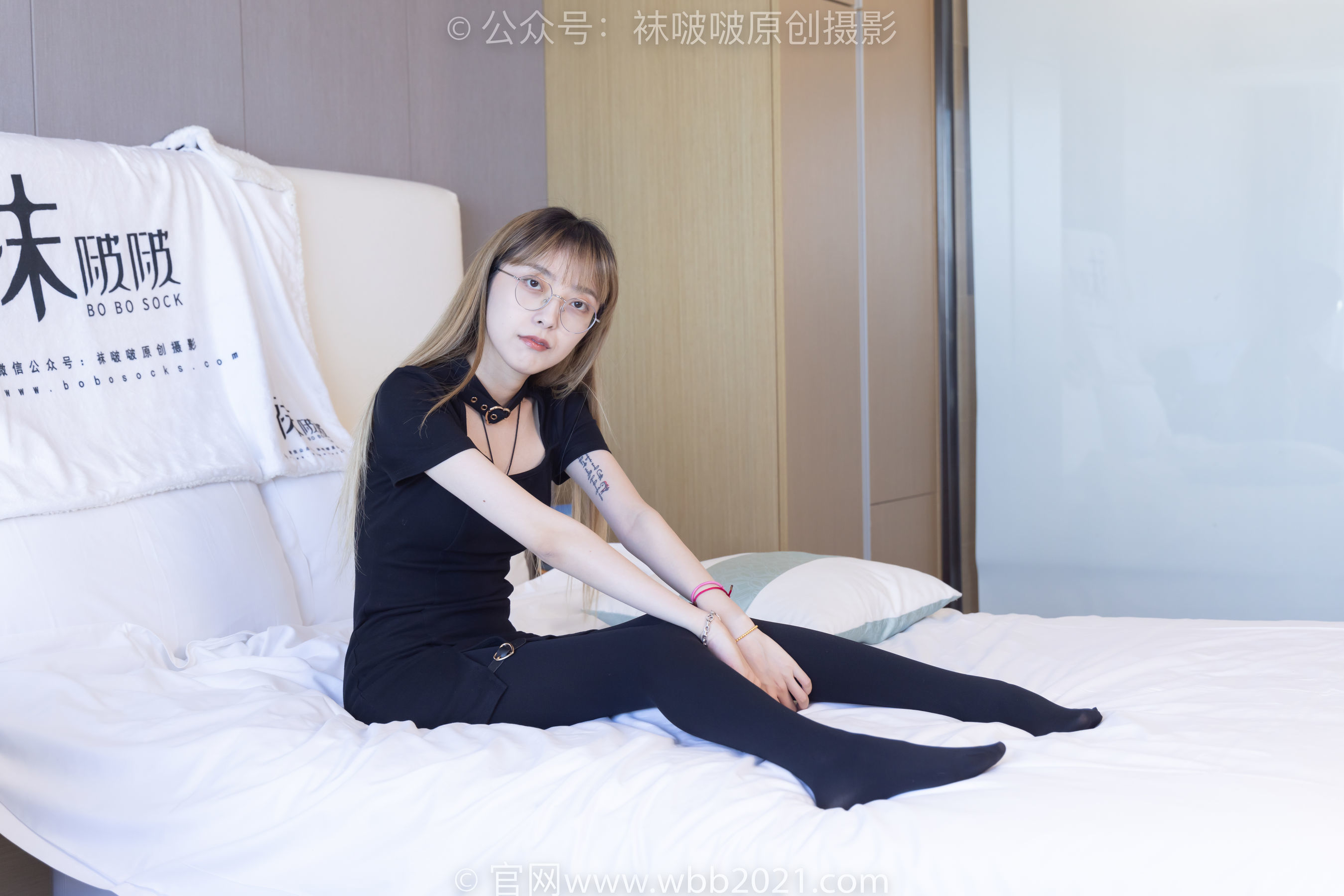 图片[14]-BoBoSocks袜啵啵 No.270 稚予 -高跟鞋、皮鞋、厚黑丝、黑色大腿棉袜[149P]-六色网