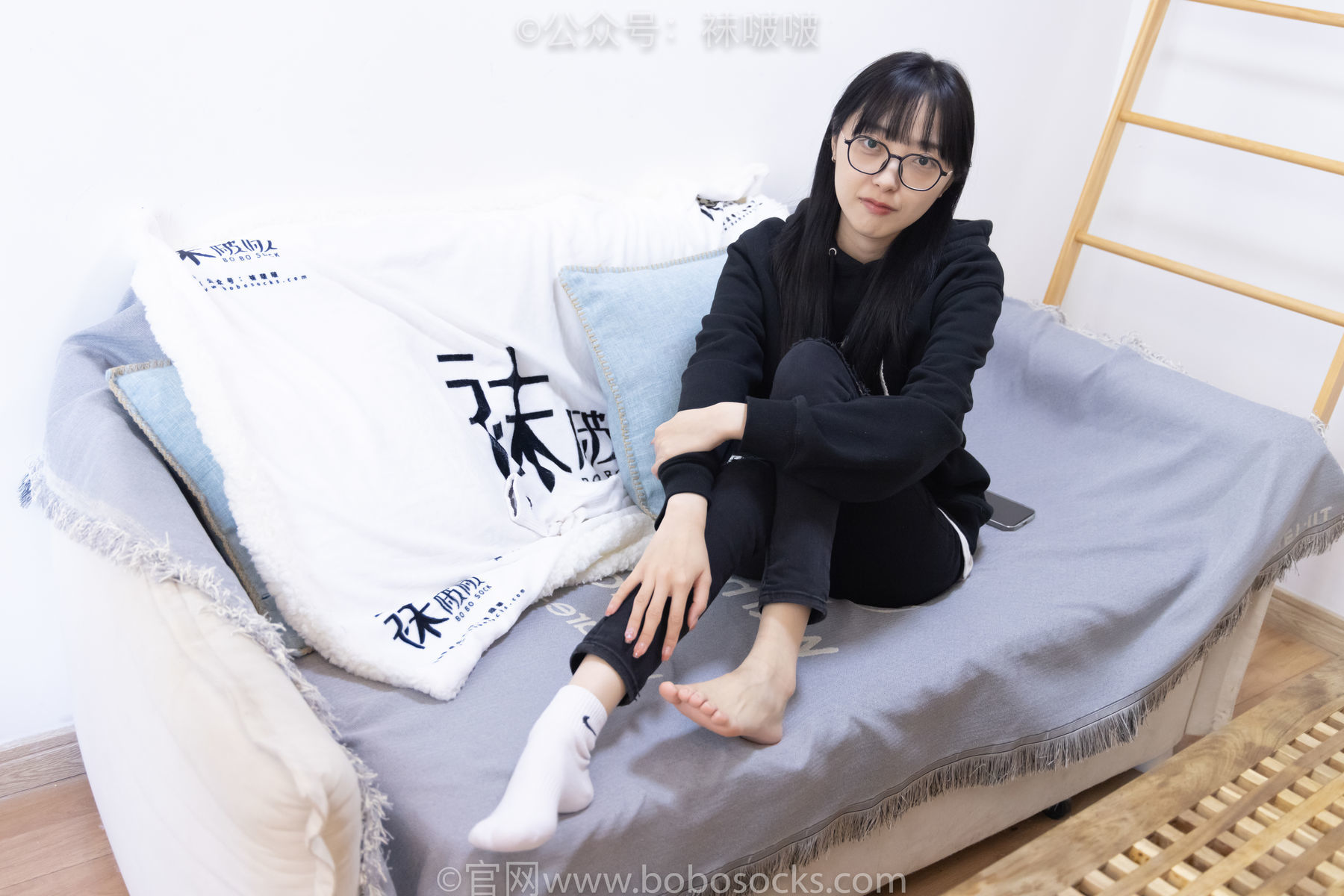 图片[114]-BoBoSocks袜啵啵 No.061 稚予-短靴、白棉袜、裸足[145P]-六色网