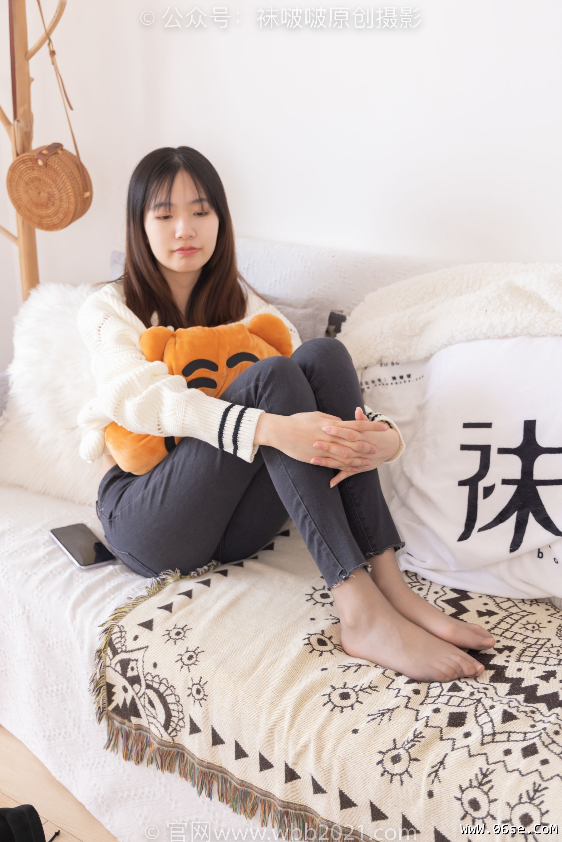 图片[100]-BoBoSocks袜啵啵 No.326 小甜豆 -长靴、油亮灰丝、裤里丝[155P]-六色网