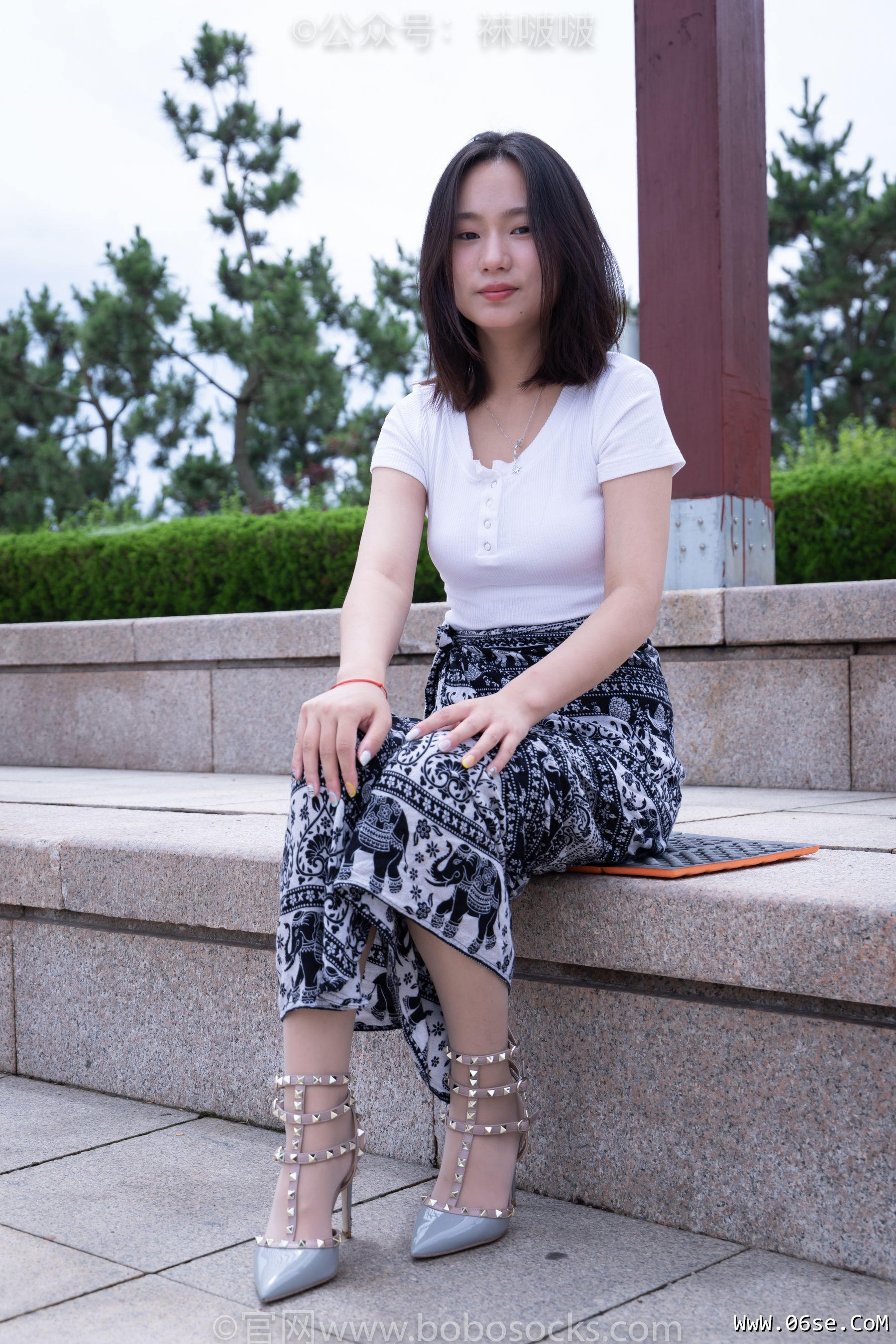 图片[58]-BoBoSocks袜啵啵 No.014 思思-华伦天奴高跟鞋、肉丝[140P]-六色网