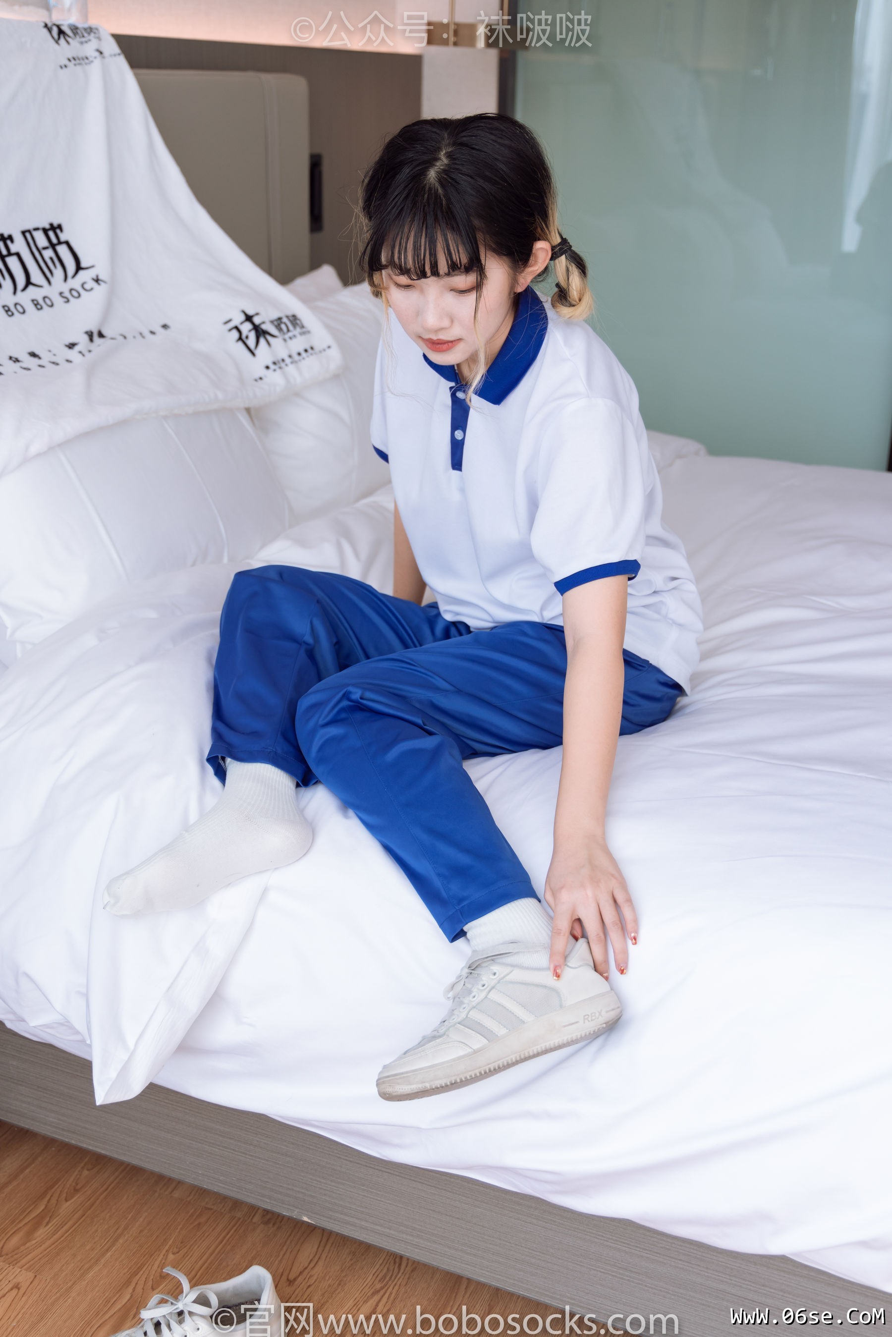 图片[34]-BoBoSocks袜啵啵 No.042 砂糖-校服、板鞋、白棉袜、油亮白丝[139P]-六色网