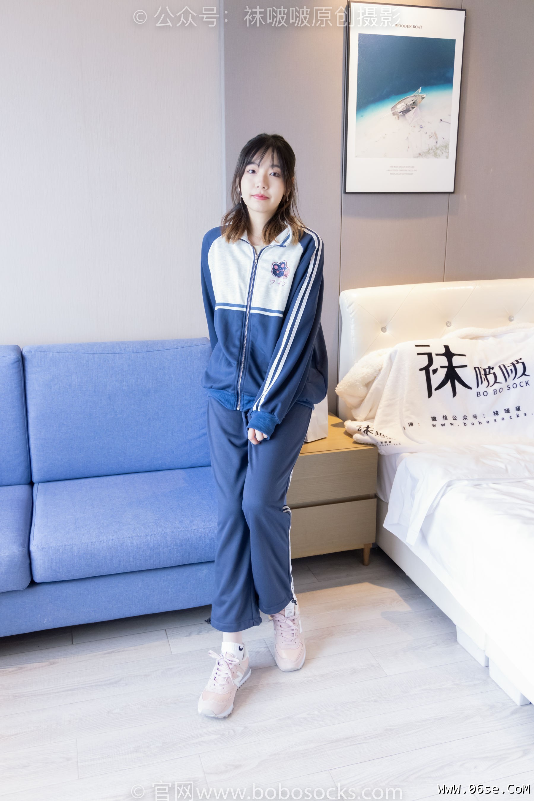 图片[53]-BoBoSocks袜啵啵 No.226 小甜豆-运动鞋、白棉袜、白丝[140P]-六色网