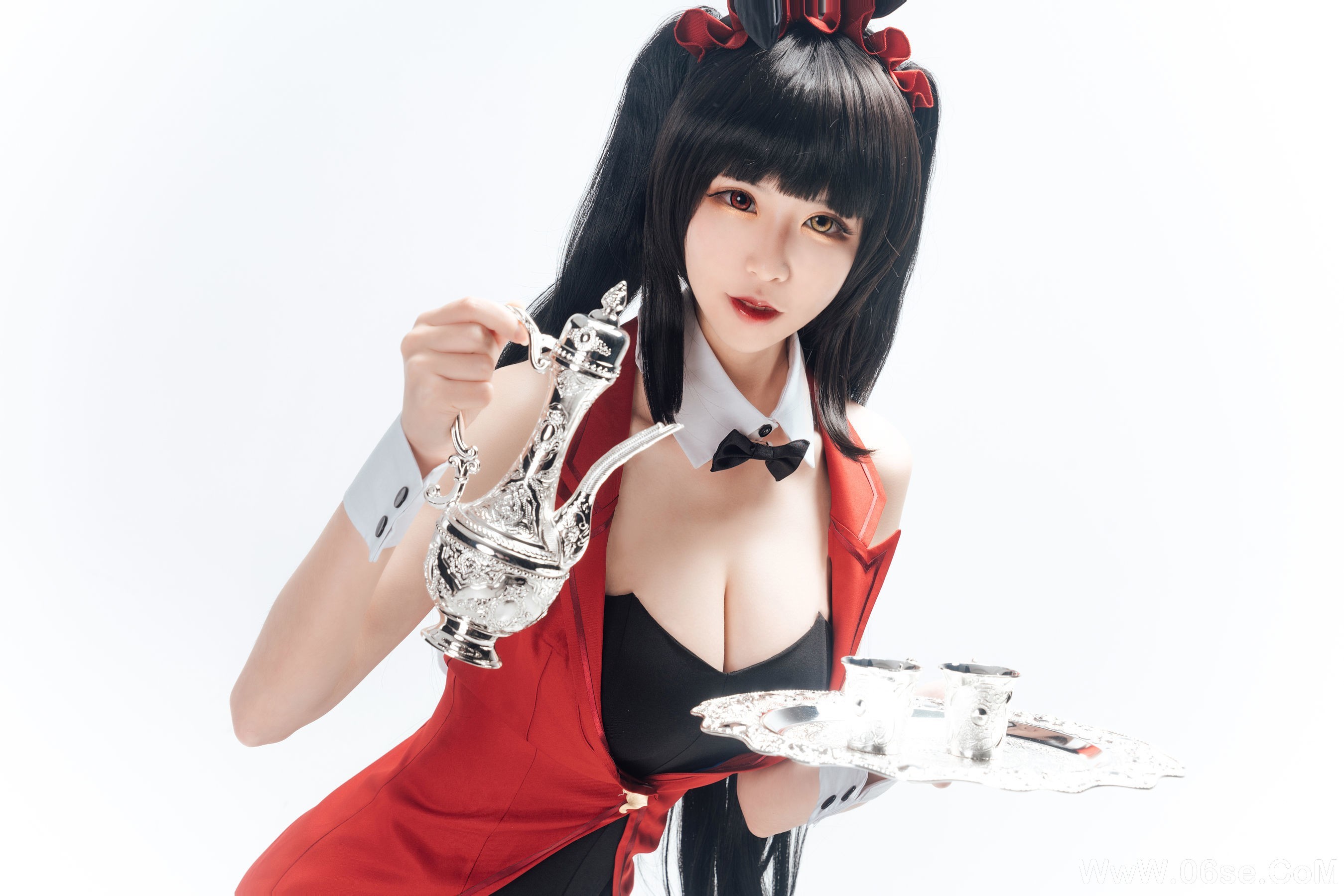 图片[3]-动漫博主爱老师_PhD 狂三 兔女郎[9P]-六色网