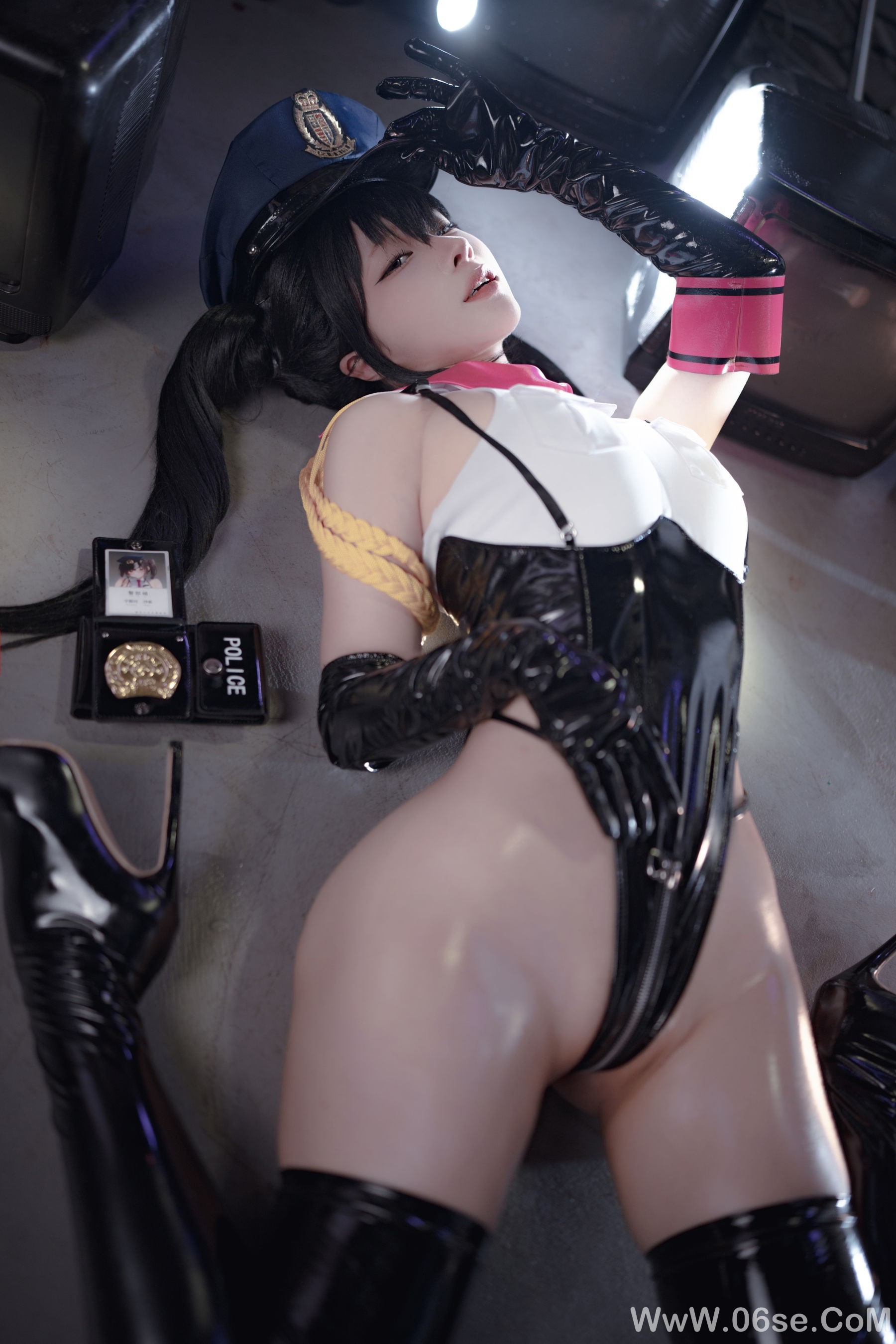 图片[34]-动漫博主蠢沫沫 – 沙希女警[118P]-六色网