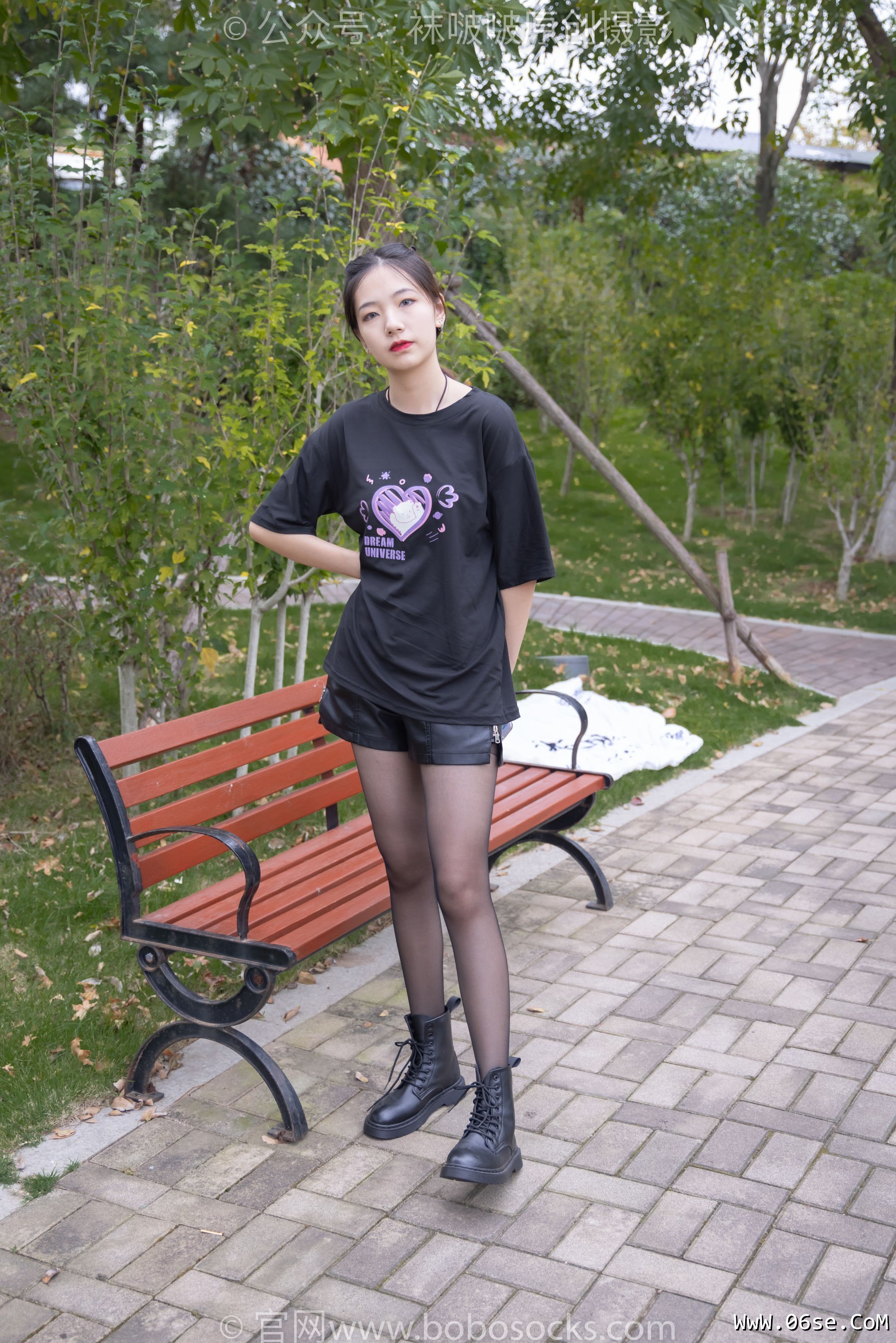 图片[46]-BoBoSocks袜啵啵 No.221 小甜豆-马丁靴、黑丝[133P]-六色网