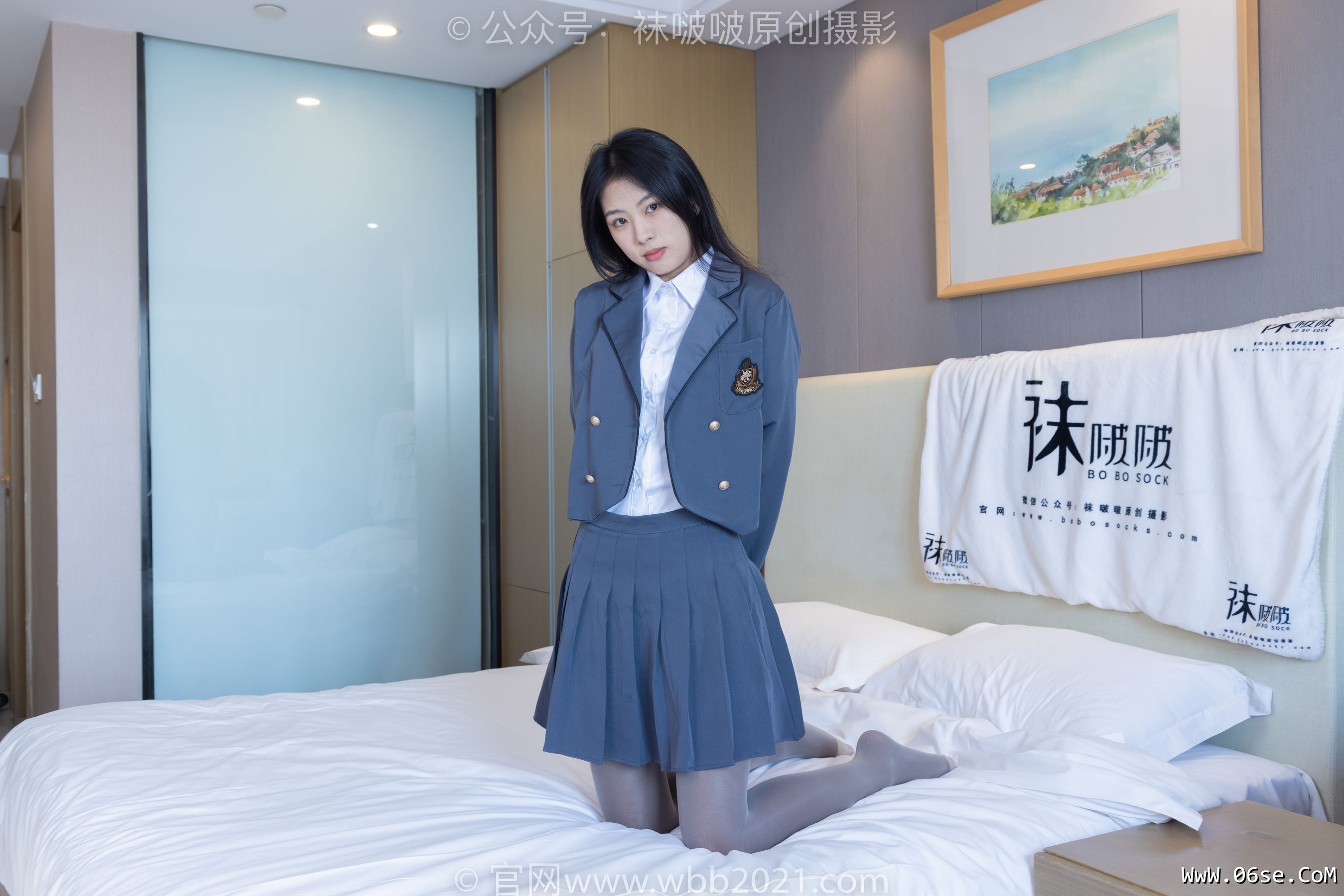 图片[5]-BoBoSocks袜啵啵 No.312 奶油 -高跟鞋、黑丝打底、肉丝[160P]-六色网