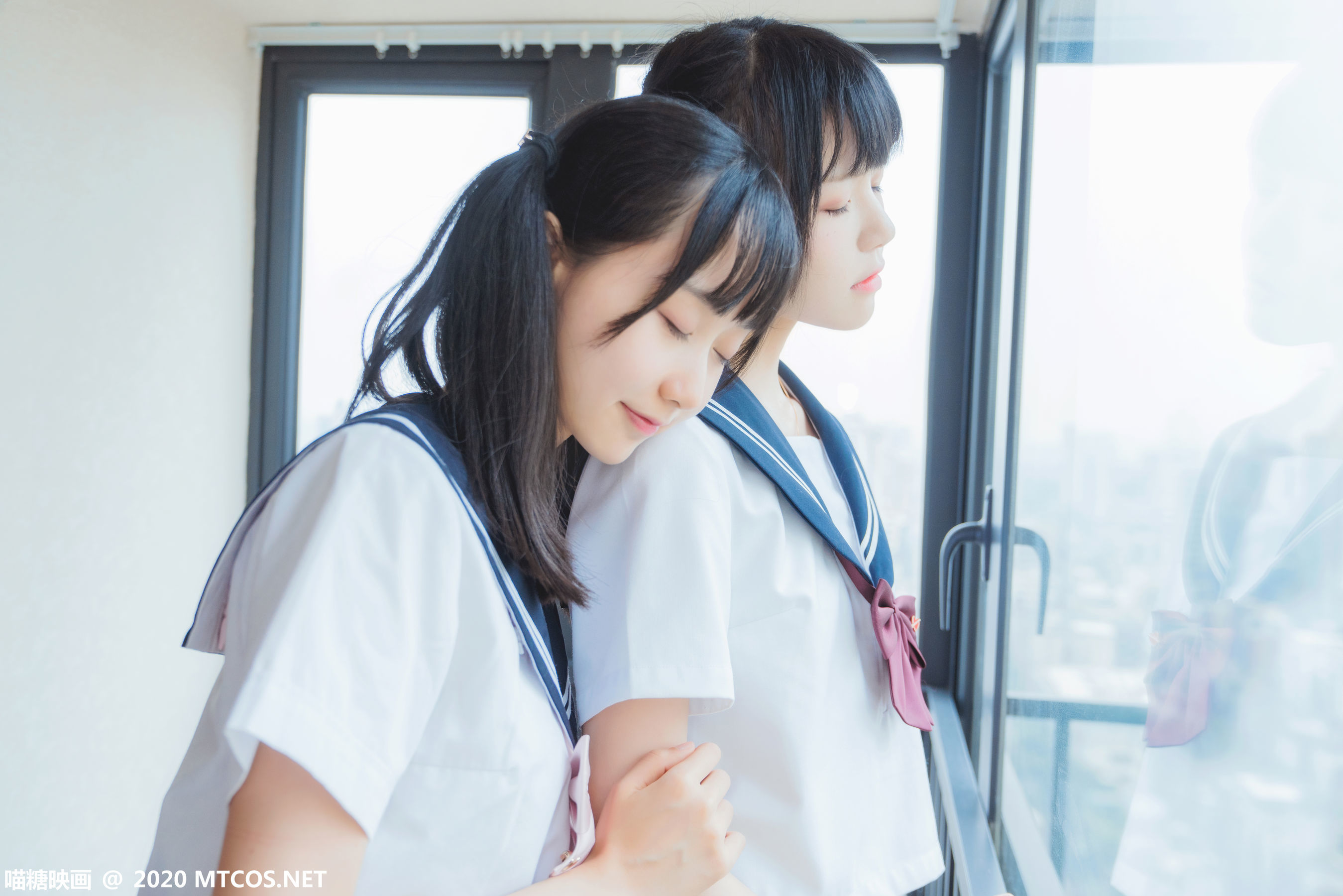 图片[2]-[喵糖映画] JKL.014 她？JK制服 [33P]-六色网