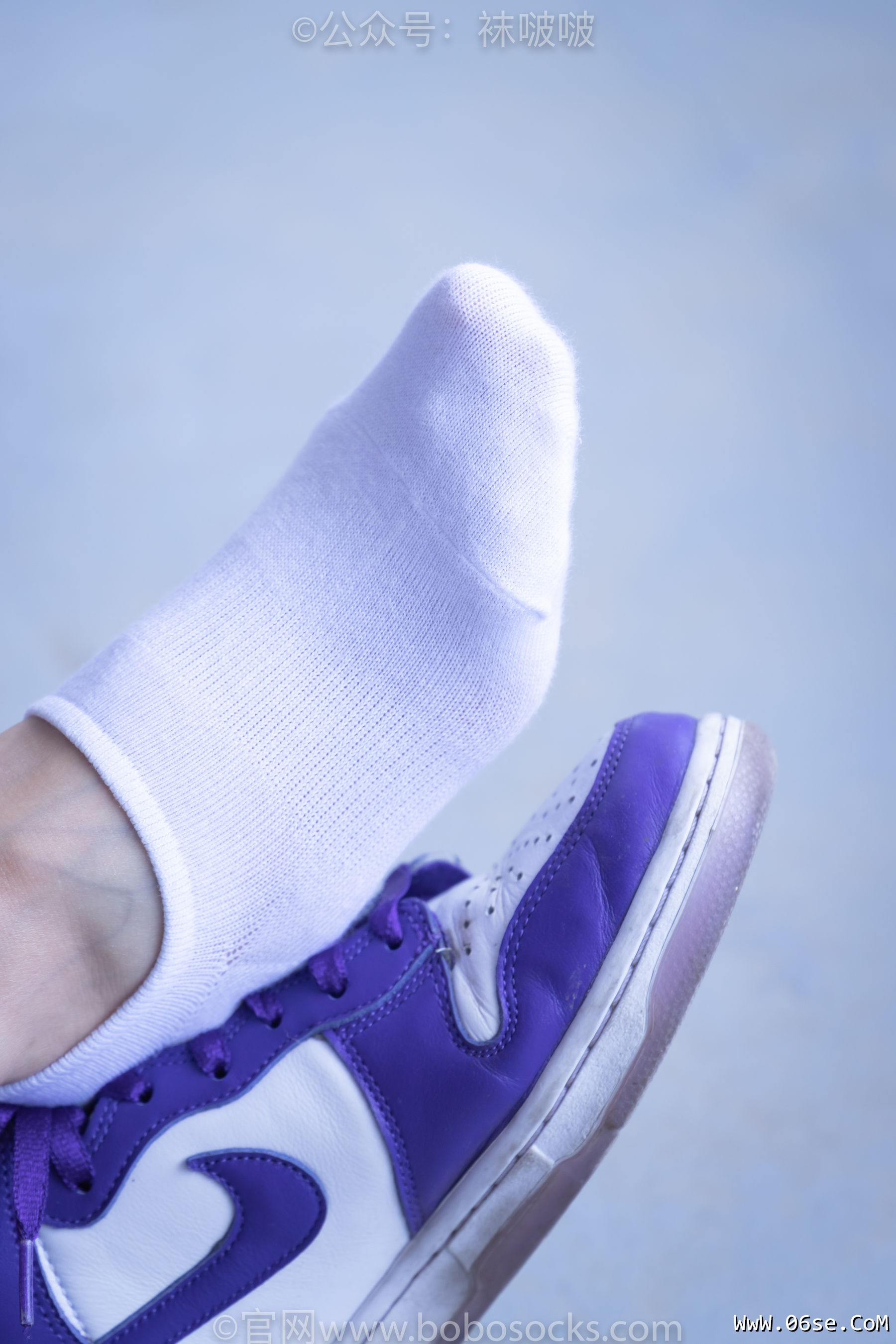 图片[36]-BoBoSocks袜啵啵 积分限定作品002 泡芙- AJ、白色棉质船袜、裸足[135P]-六色网
