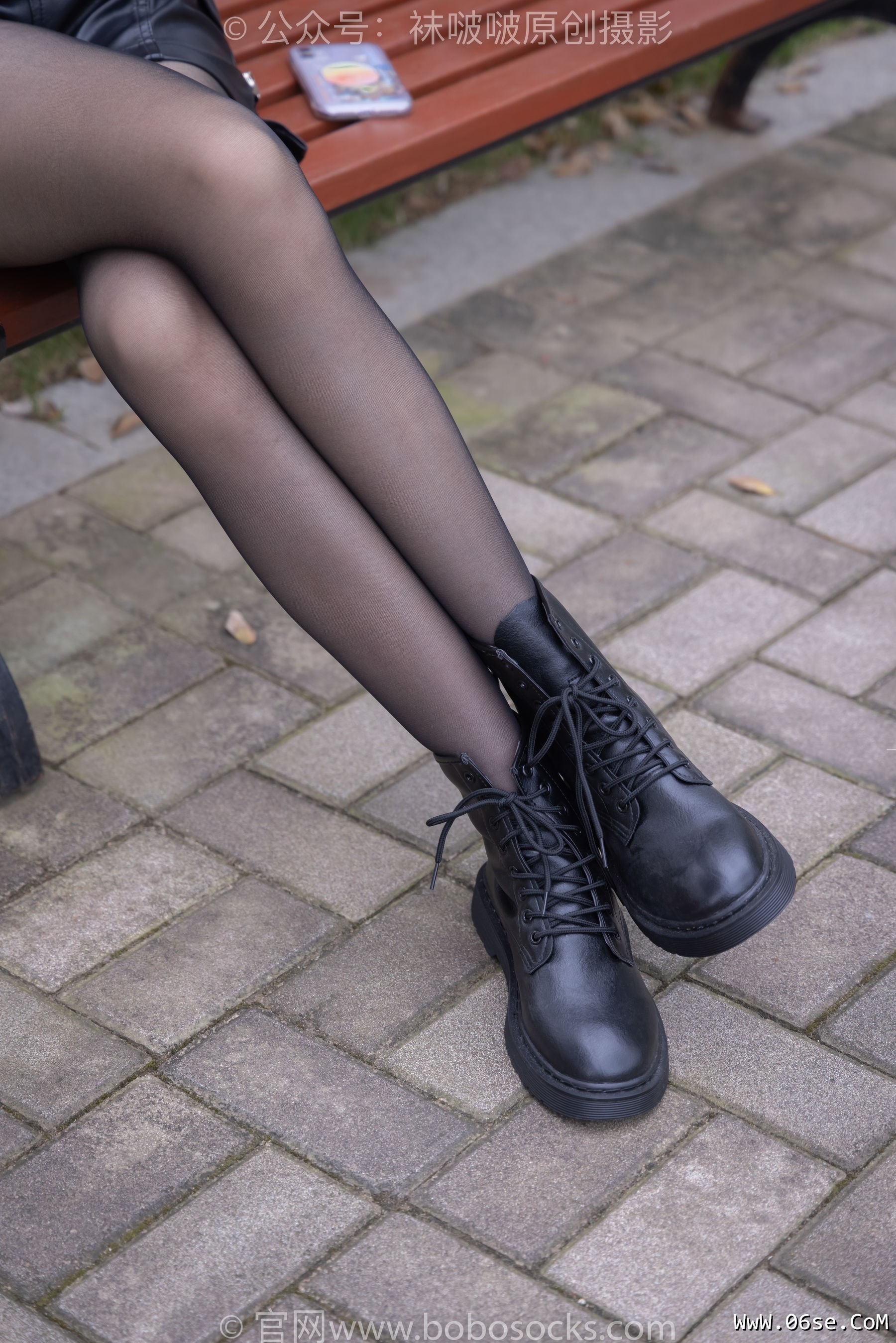图片[35]-BoBoSocks袜啵啵 No.221 小甜豆-马丁靴、黑丝[133P]-六色网