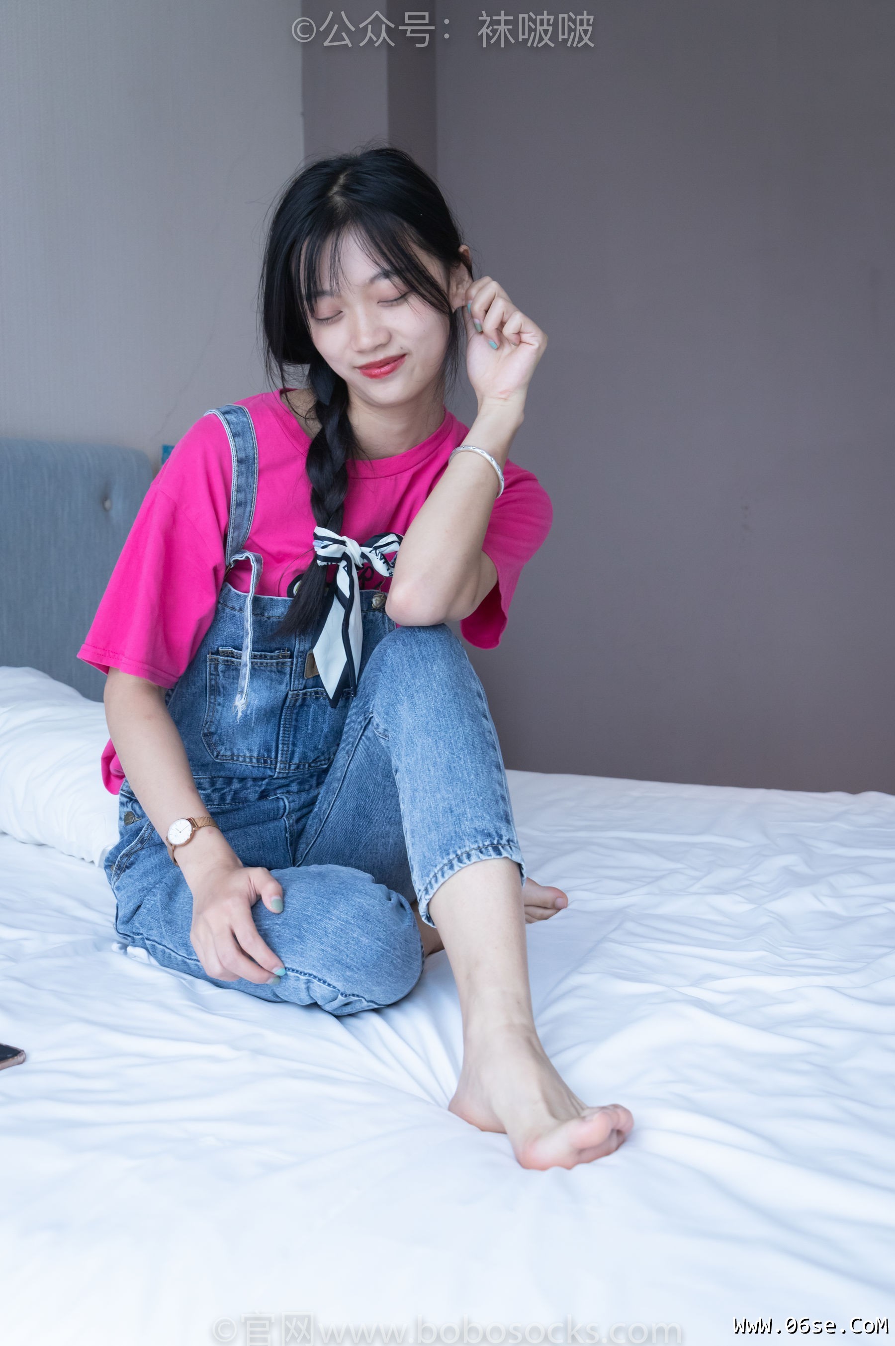 图片[110]-BoBoSocks袜啵啵 No.024 涵涵-板鞋、白棉袜、裸足[134P]-六色网