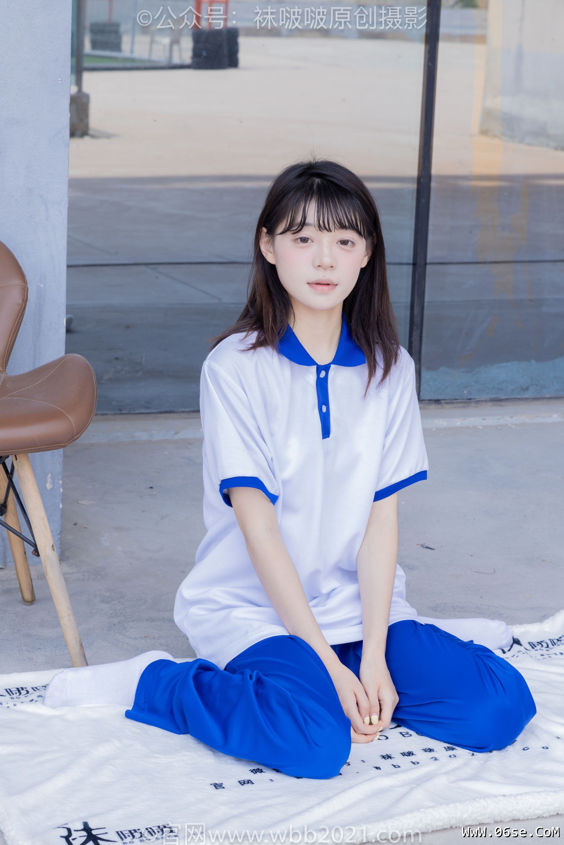 图片[6]-BoBoSocks袜啵啵 No.393 糯米 -板鞋、白棉袜、裸足、校服[150P]-六色网