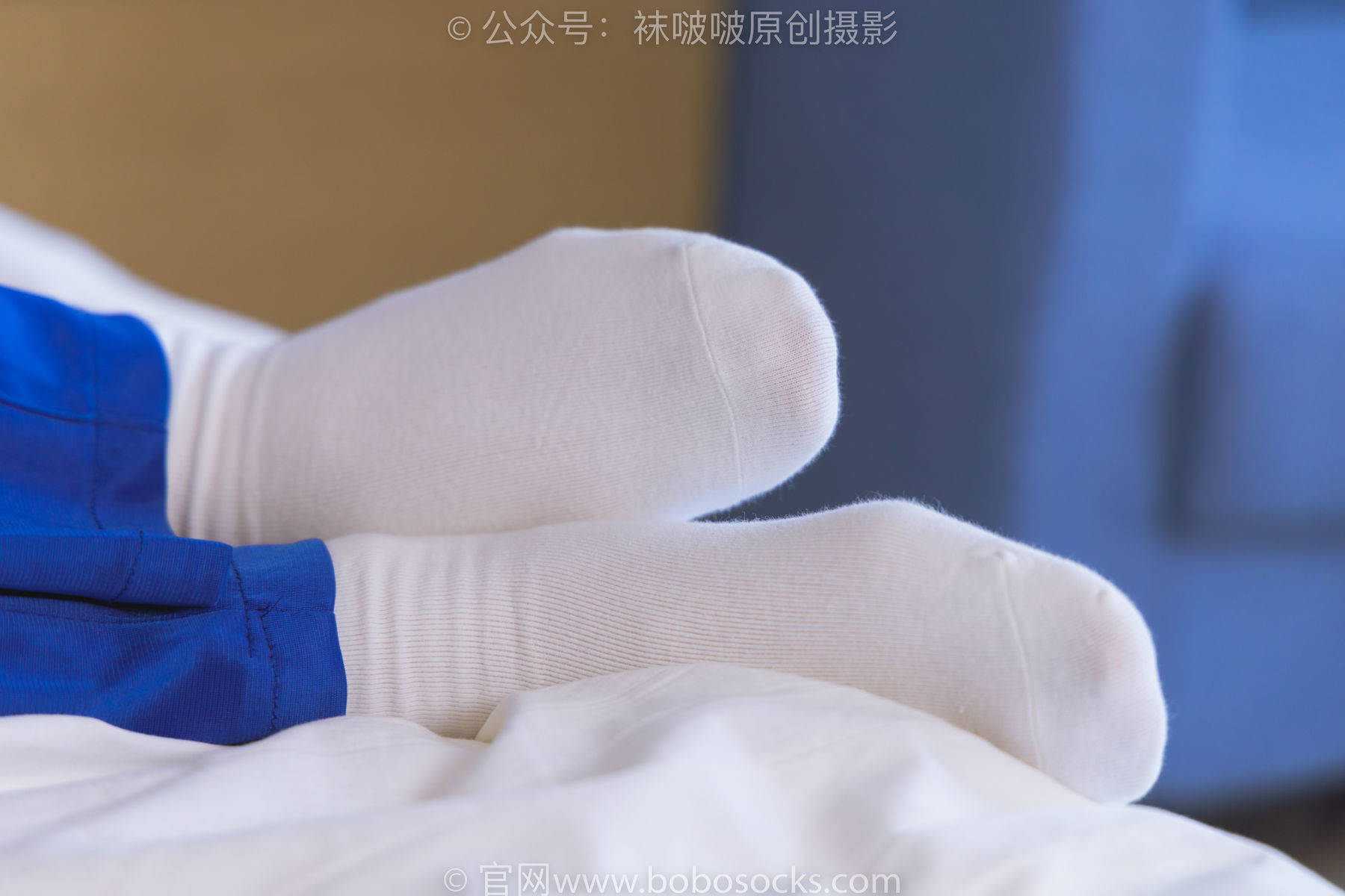 图片[128]-BoBoSocks袜啵啵 No.193 小沫-贝壳头板鞋、白棉袜、肉丝、校服裤里丝[140P]-六色网