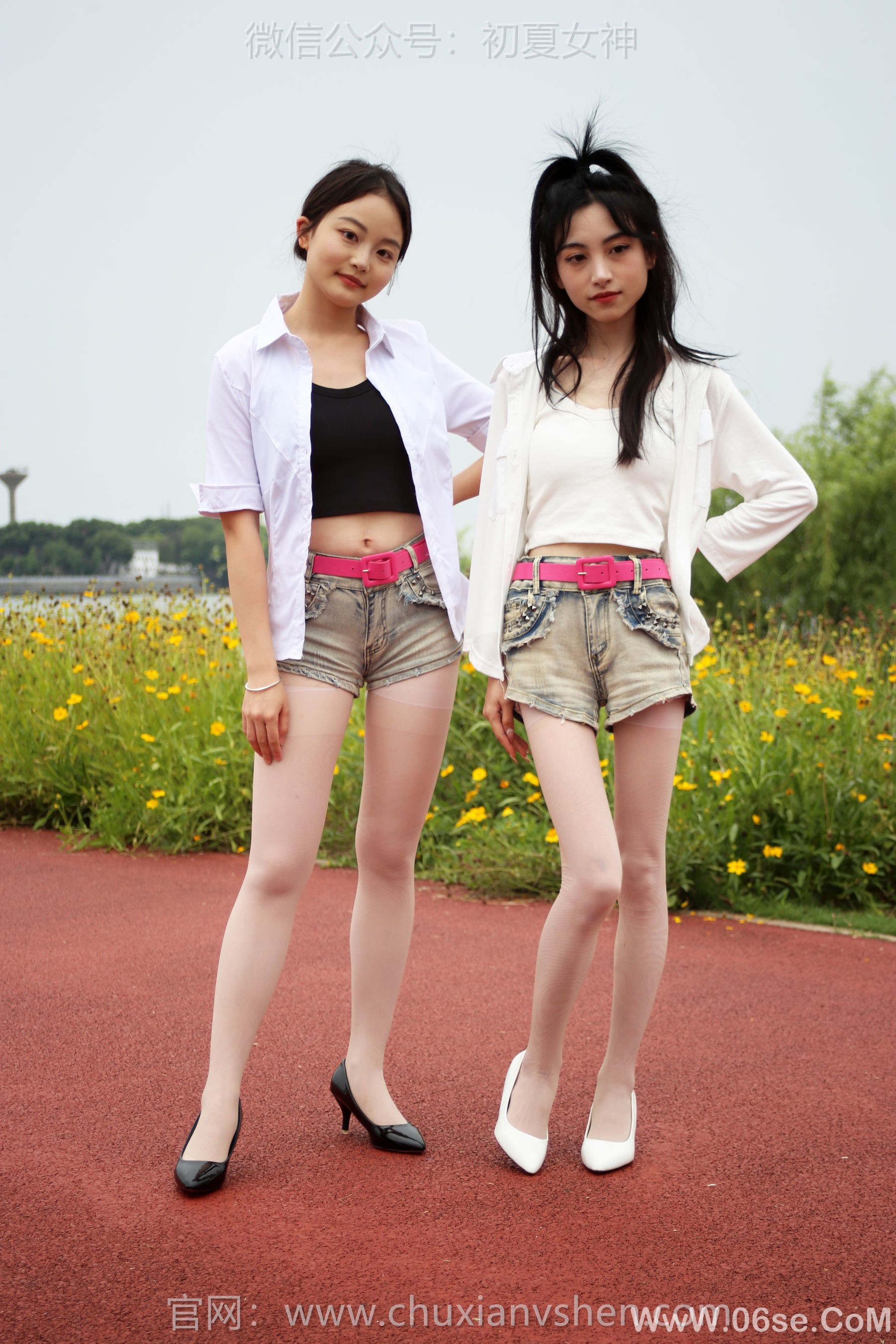 初夏女神 No.252 柒柒&双双 光彩照人[130P]-六色网