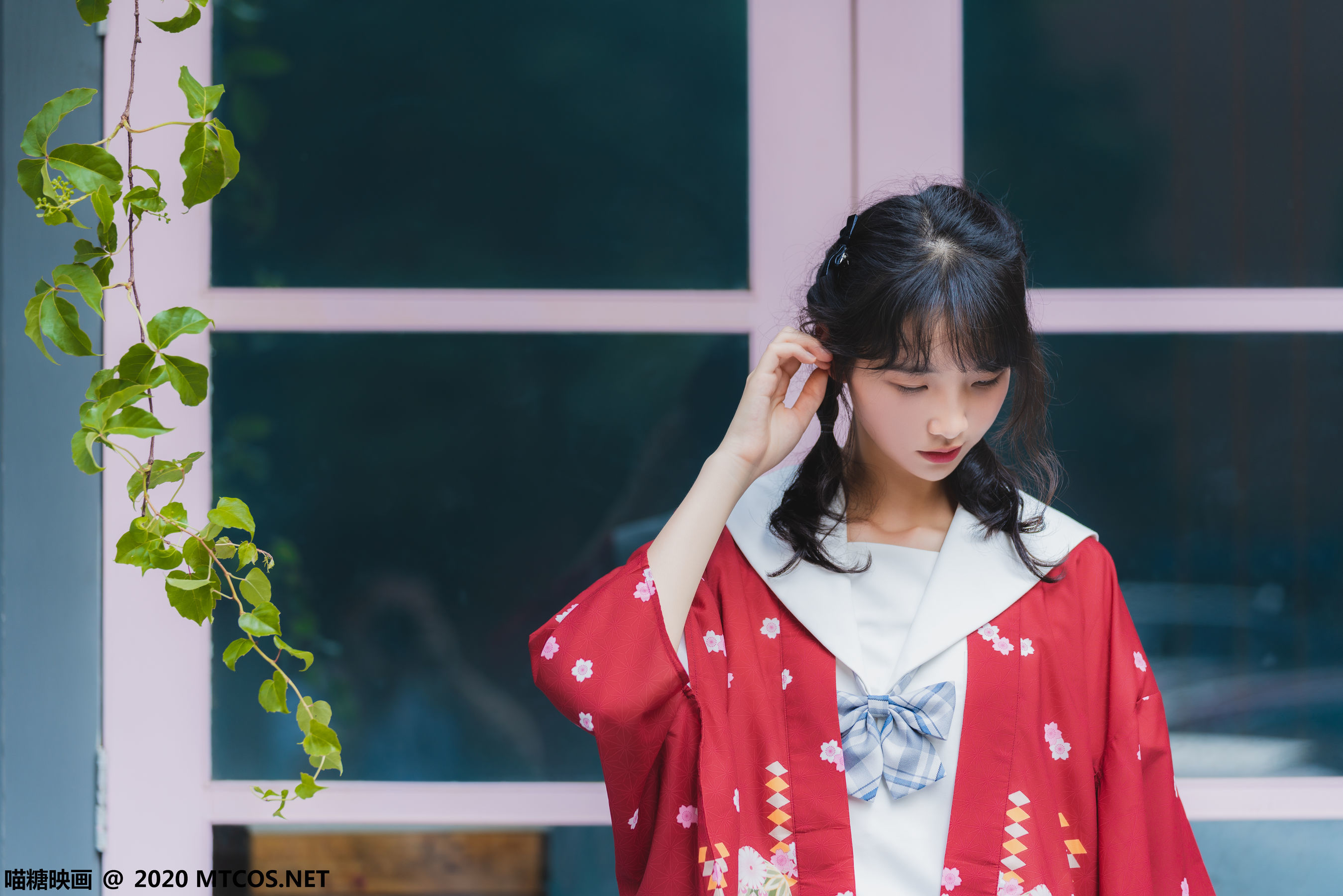 图片[3]-[喵糖映画] JKL.018 户外JK制服 [54P]-六色网