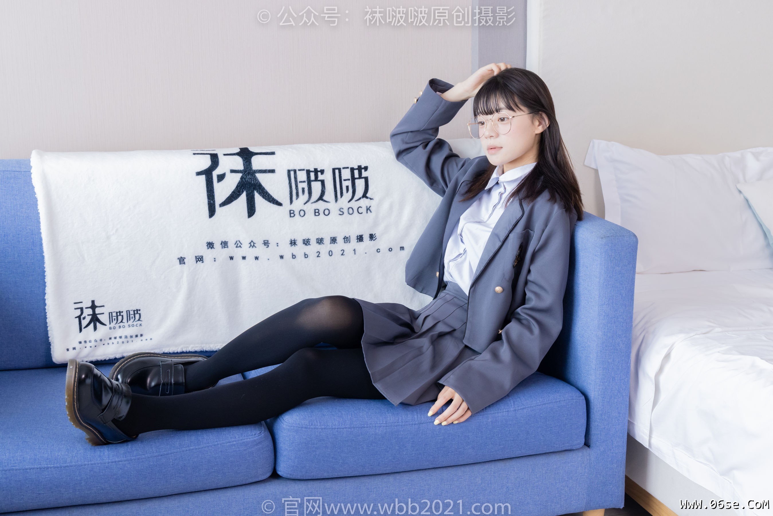 图片[80]-BoBoSocks袜啵啵 No.402 糯米 -皮鞋、厚黑丝、学院jk[140P]-六色网