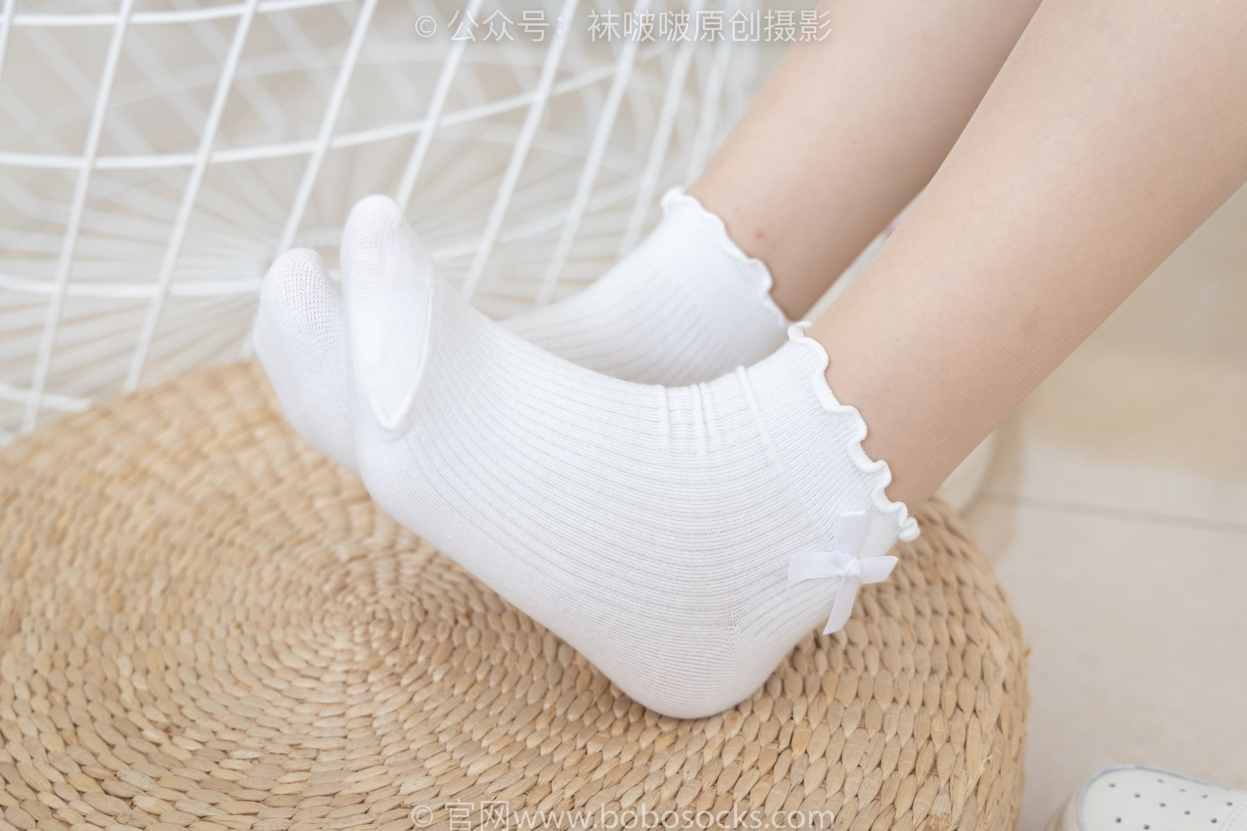 图片[77]-BoBoSocks袜啵啵 No.163 小甜豆-空军一号板鞋、白棉袜、肉丝[135P]-六色网