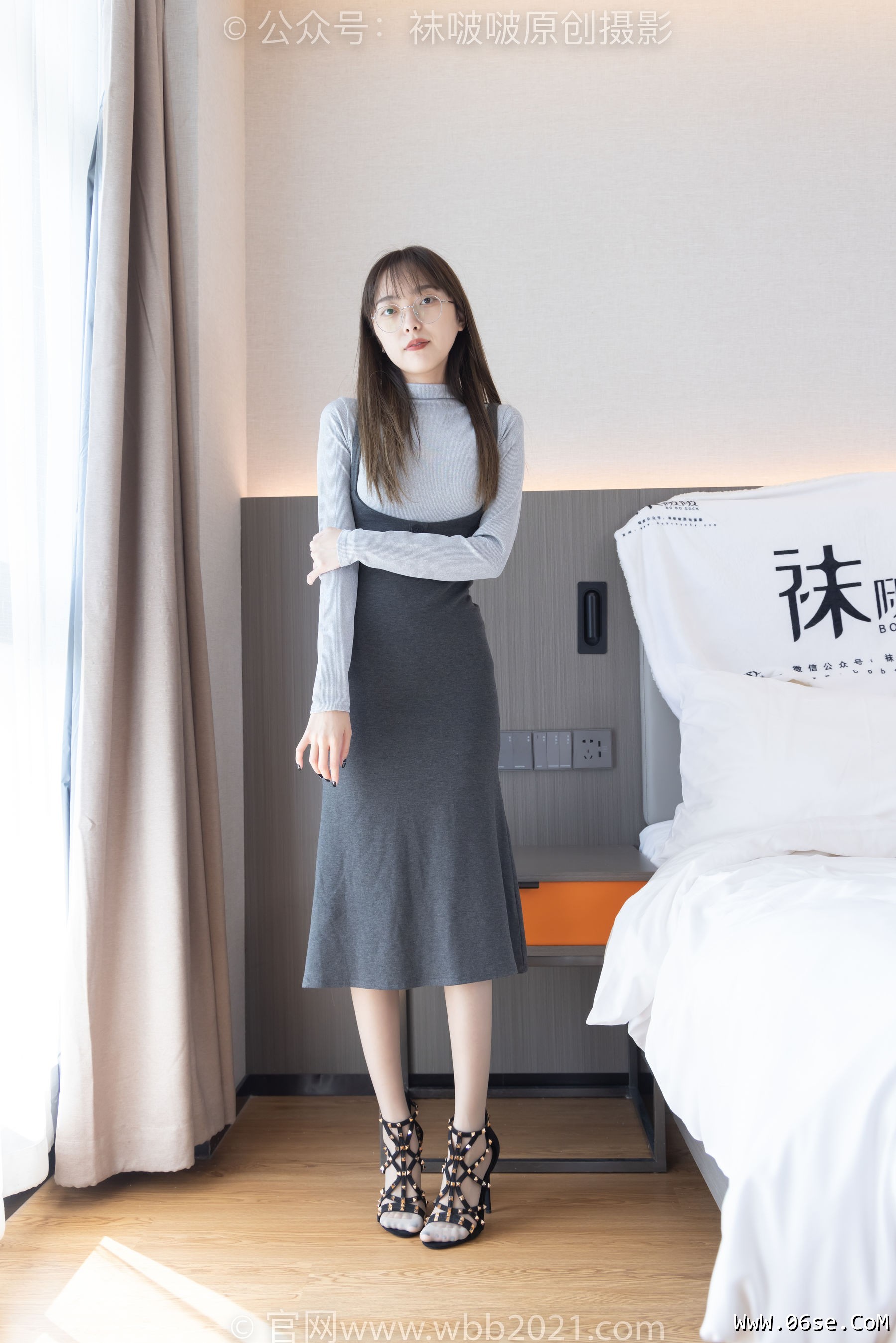 图片[126]-BoBoSocks袜啵啵 No.309 稚予 -两双高跟鞋、灰丝、白丝、裸足、踩奶油蛋糕剧情[180P]-六色网