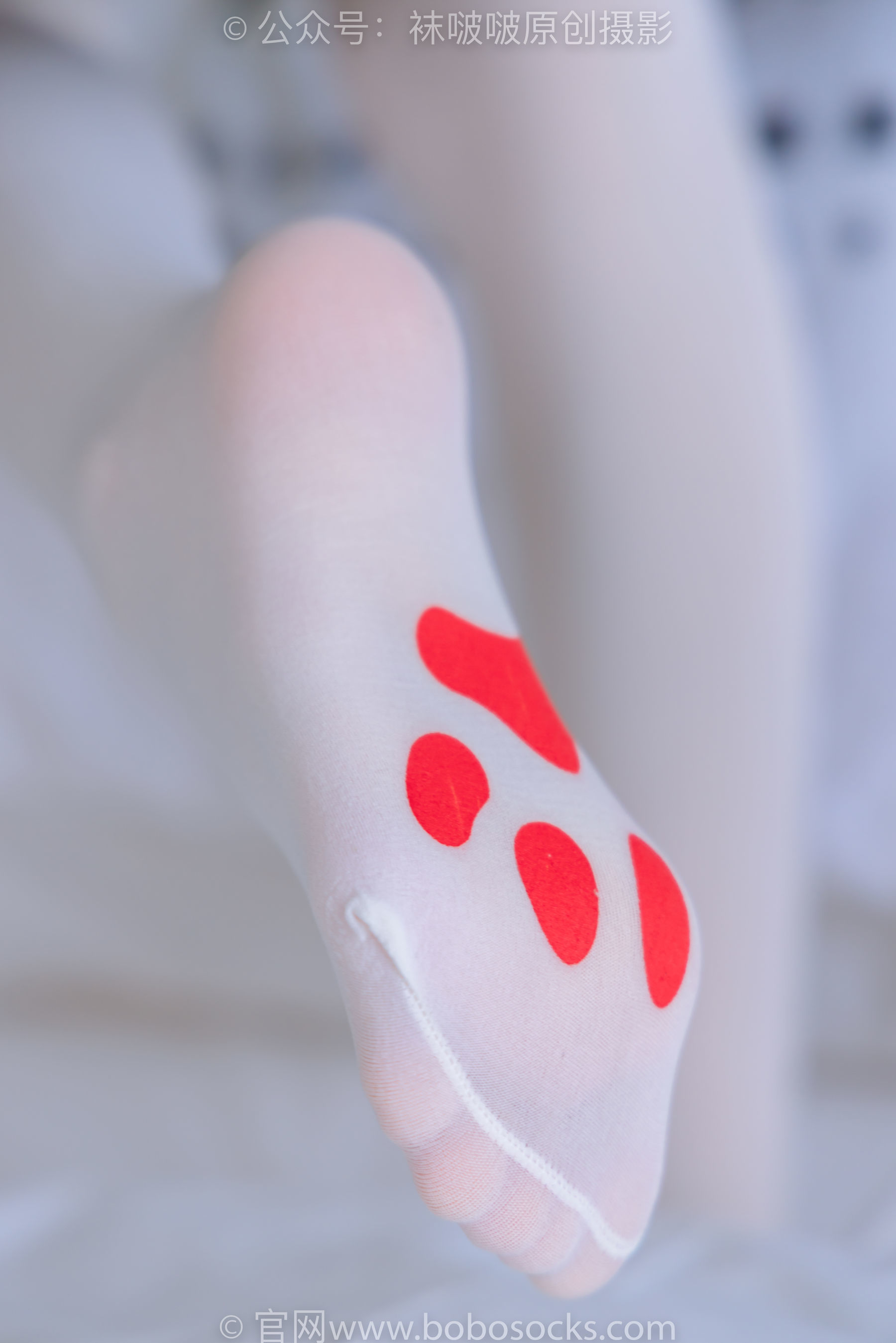 图片[29]-BoBoSocks袜啵啵 No.177 稚予-皮鞋、厚白丝（脚底猫爪印款）[140P]-六色网