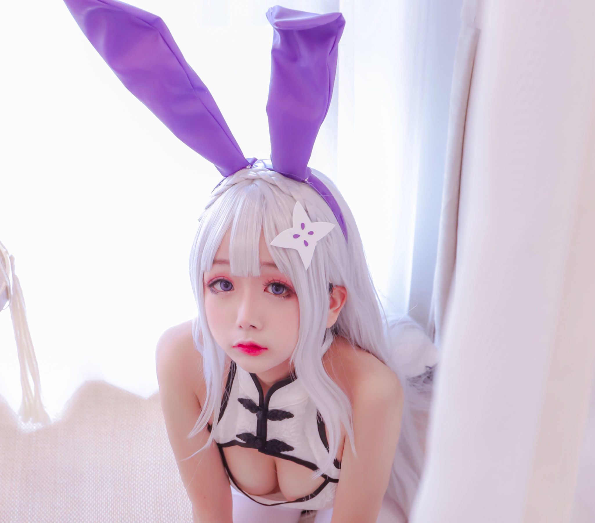 图片[7]-Cosplay日奈娇 白旗袍[42P]-六色网