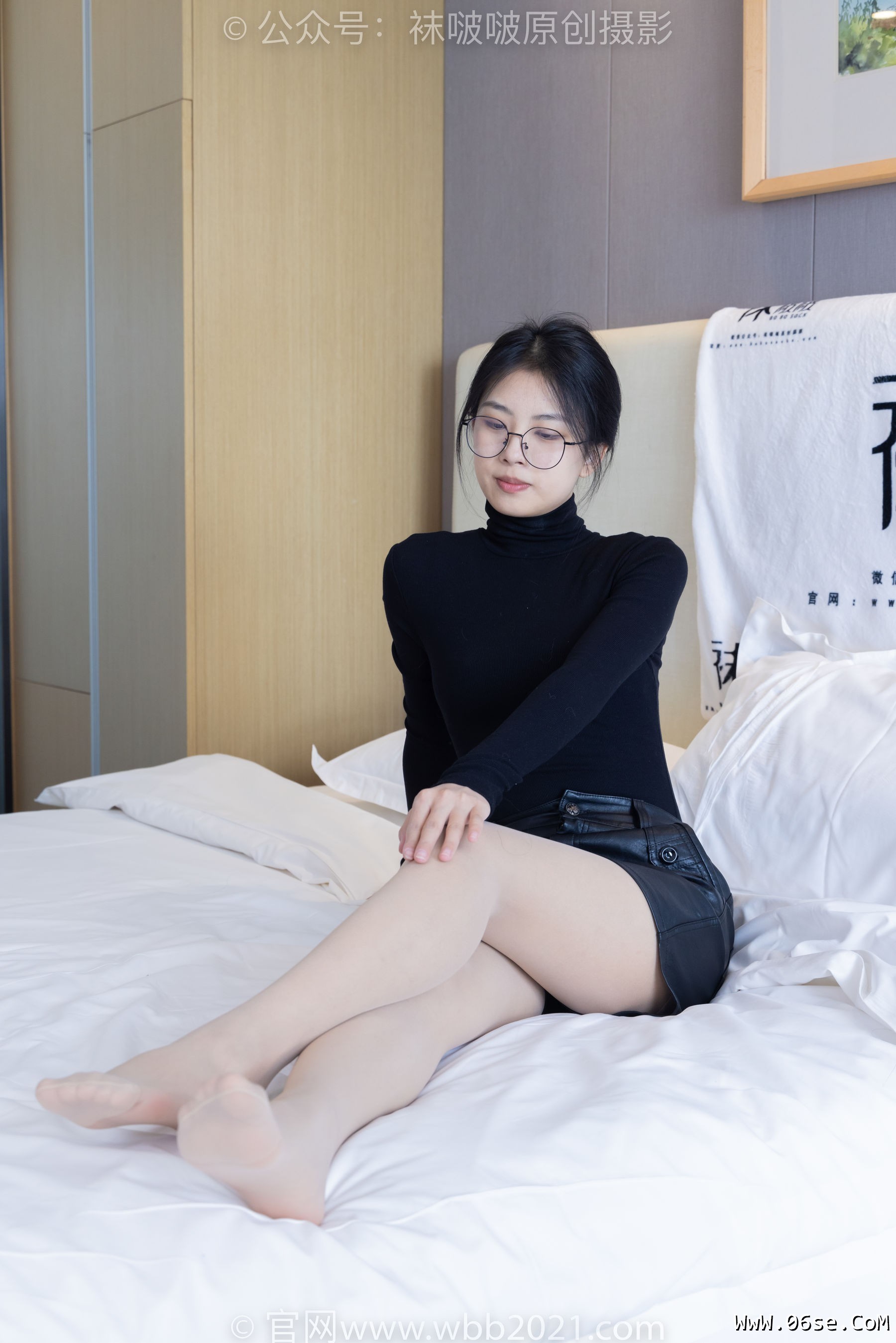 图片[109]-BoBoSocks袜啵啵 No.342 奶油 -平底鞋、肉丝、老头乐挠脚心剧情[140P]-六色网