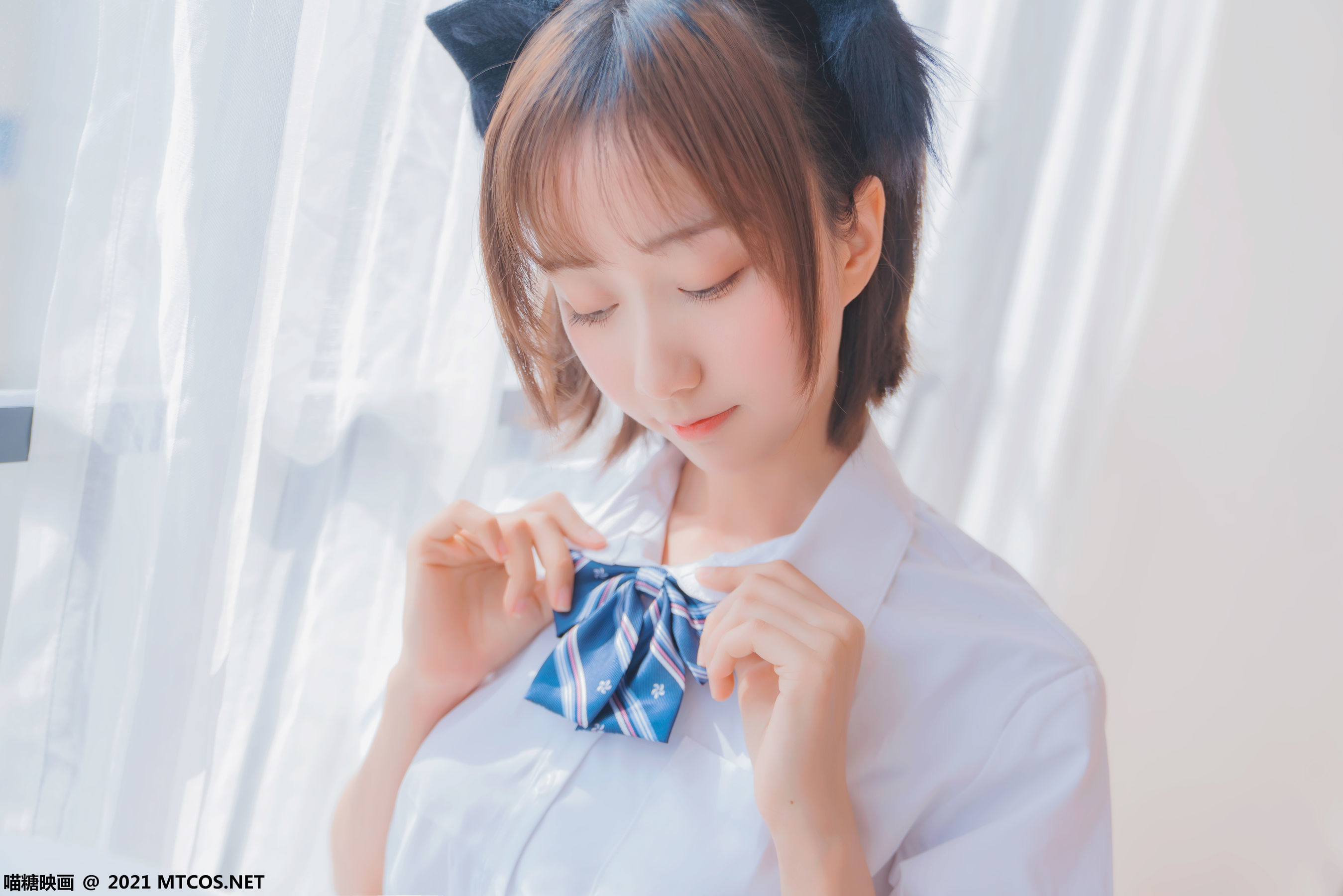 图片[7]-喵糖映画 VOL.436 猫儿少女 [33P]-六色网