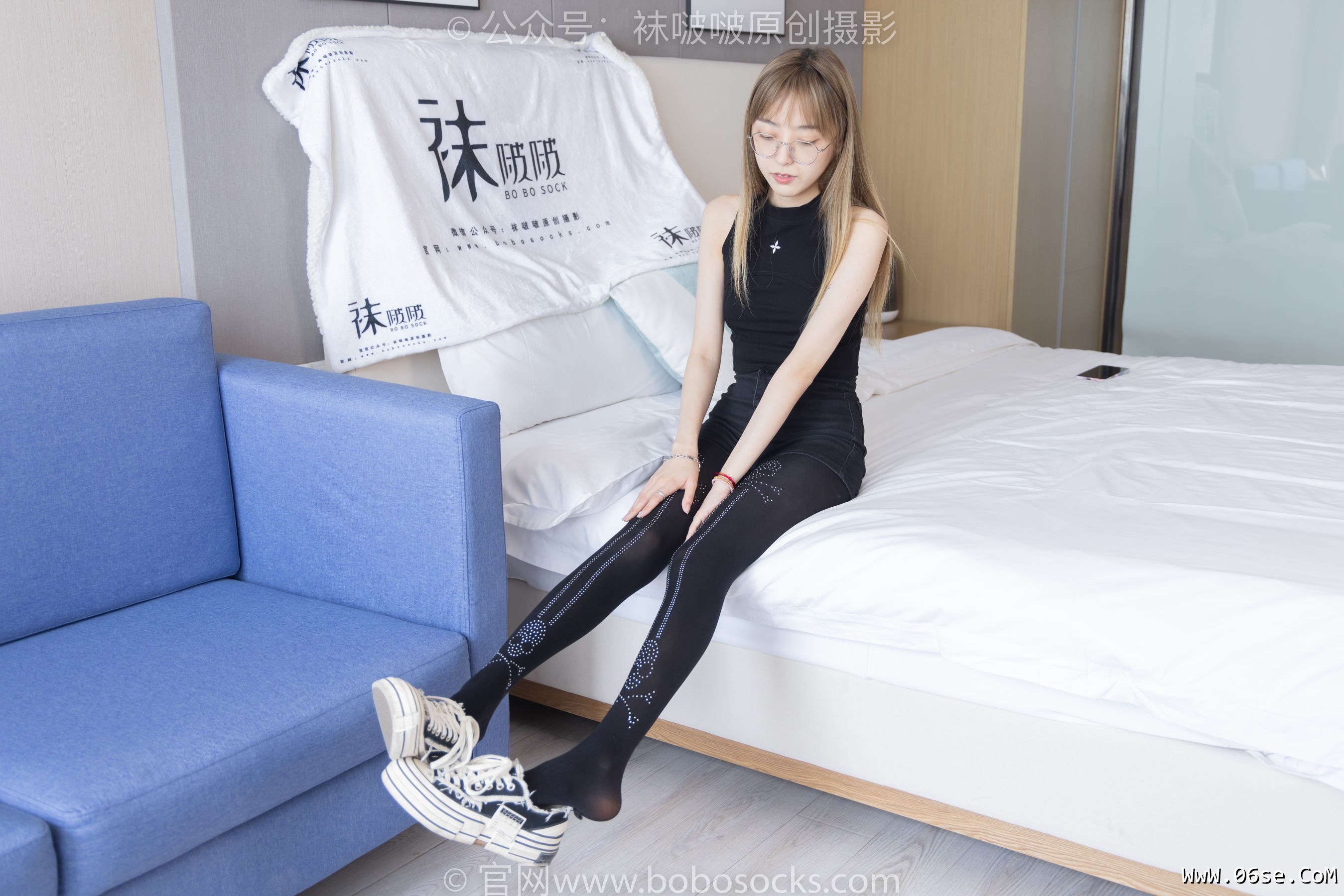图片[15]-BoBoSocks袜啵啵 No.219 稚予-板鞋、拖鞋、厚黑丝、蕾丝黑丝[140P]-六色网