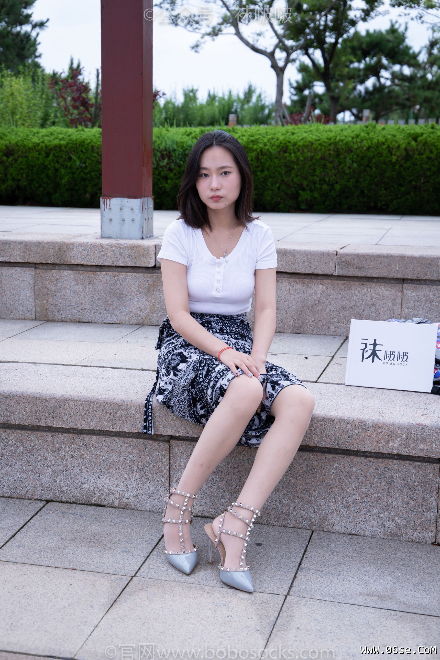 图片[40]-BoBoSocks袜啵啵 No.014 思思-华伦天奴高跟鞋、肉丝[140P]-六色网