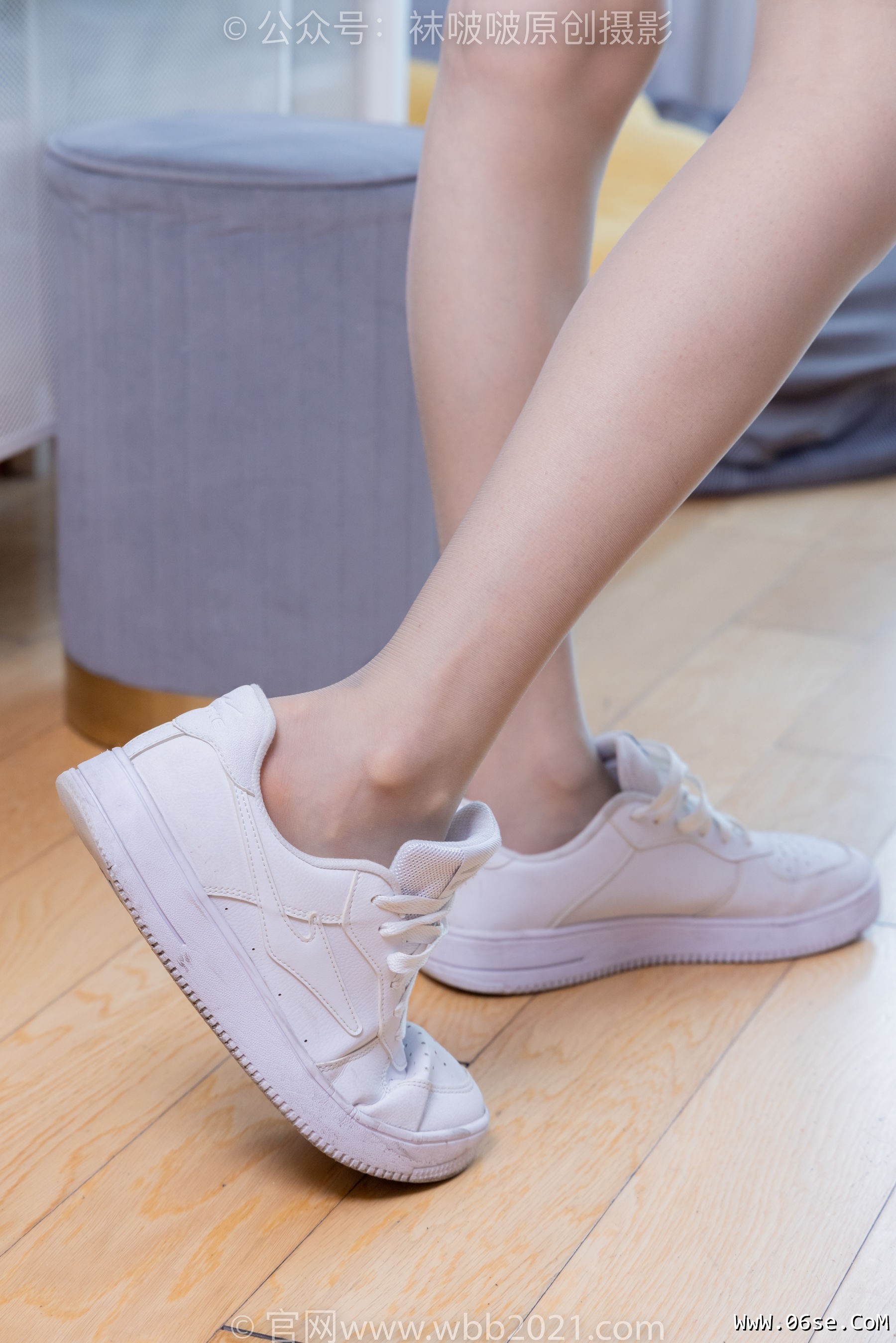 图片[113]-BoBoSocks袜啵啵 No.350 雪糕 -板鞋、灰丝[180P]-六色网