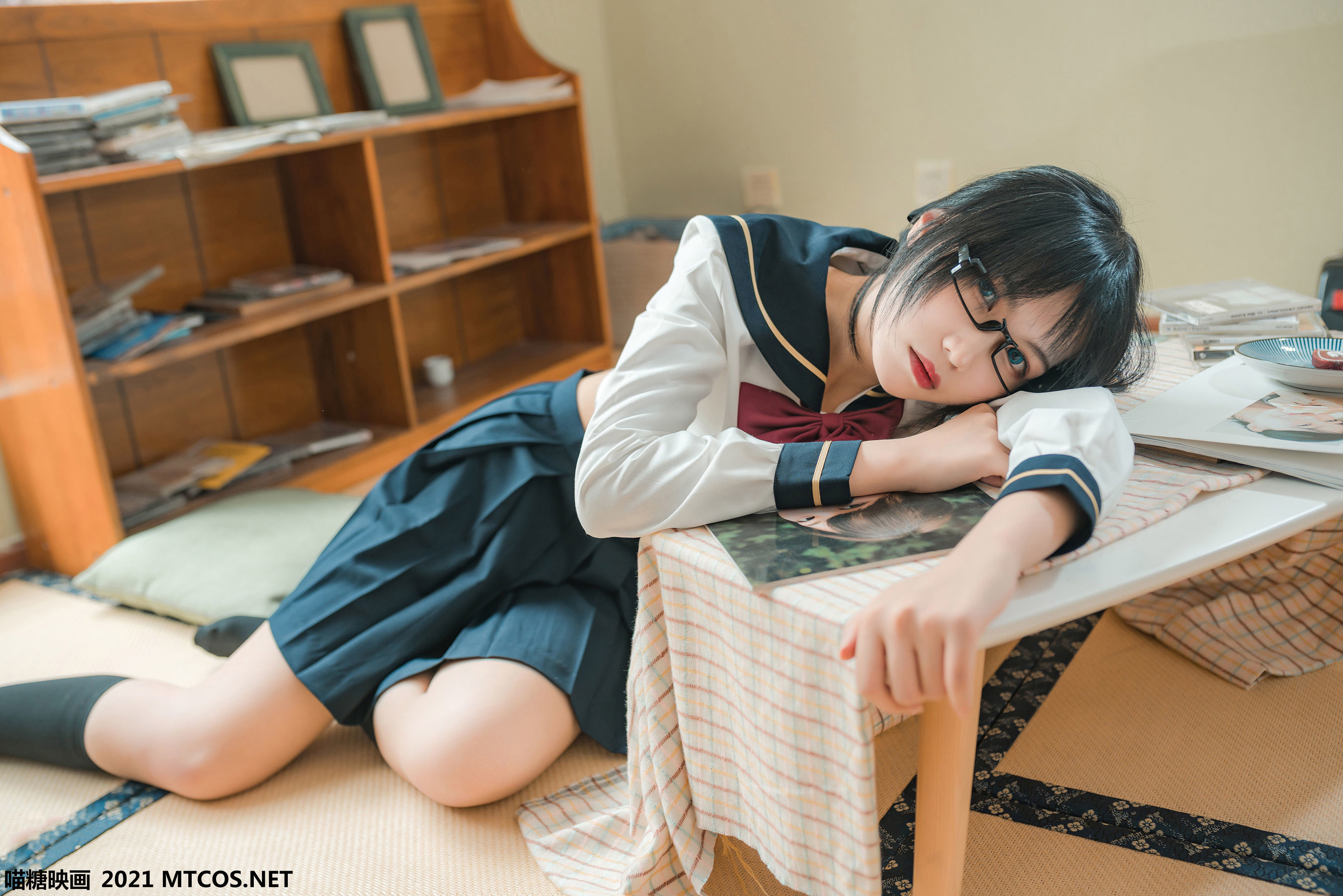 图片[24]-喵糖映画 VOL.459 慵懒的JK [29P]-六色网