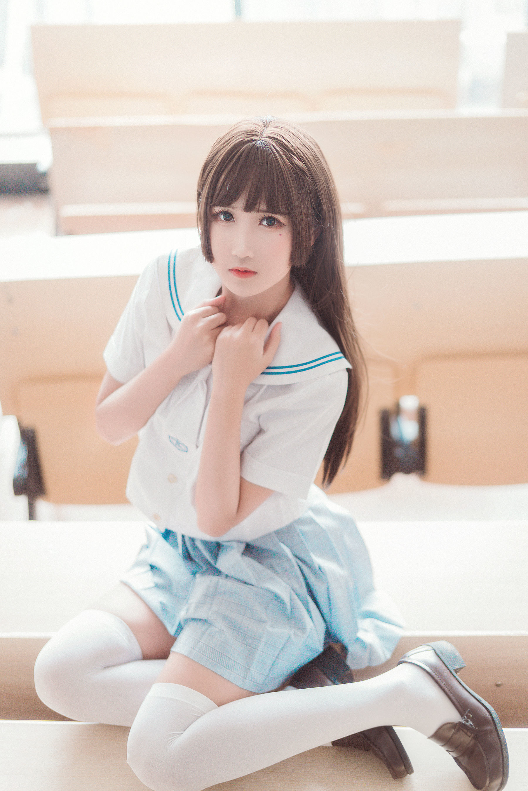 图片[15]-喵糖映画 VOL.430 教室JK [32P]-六色网