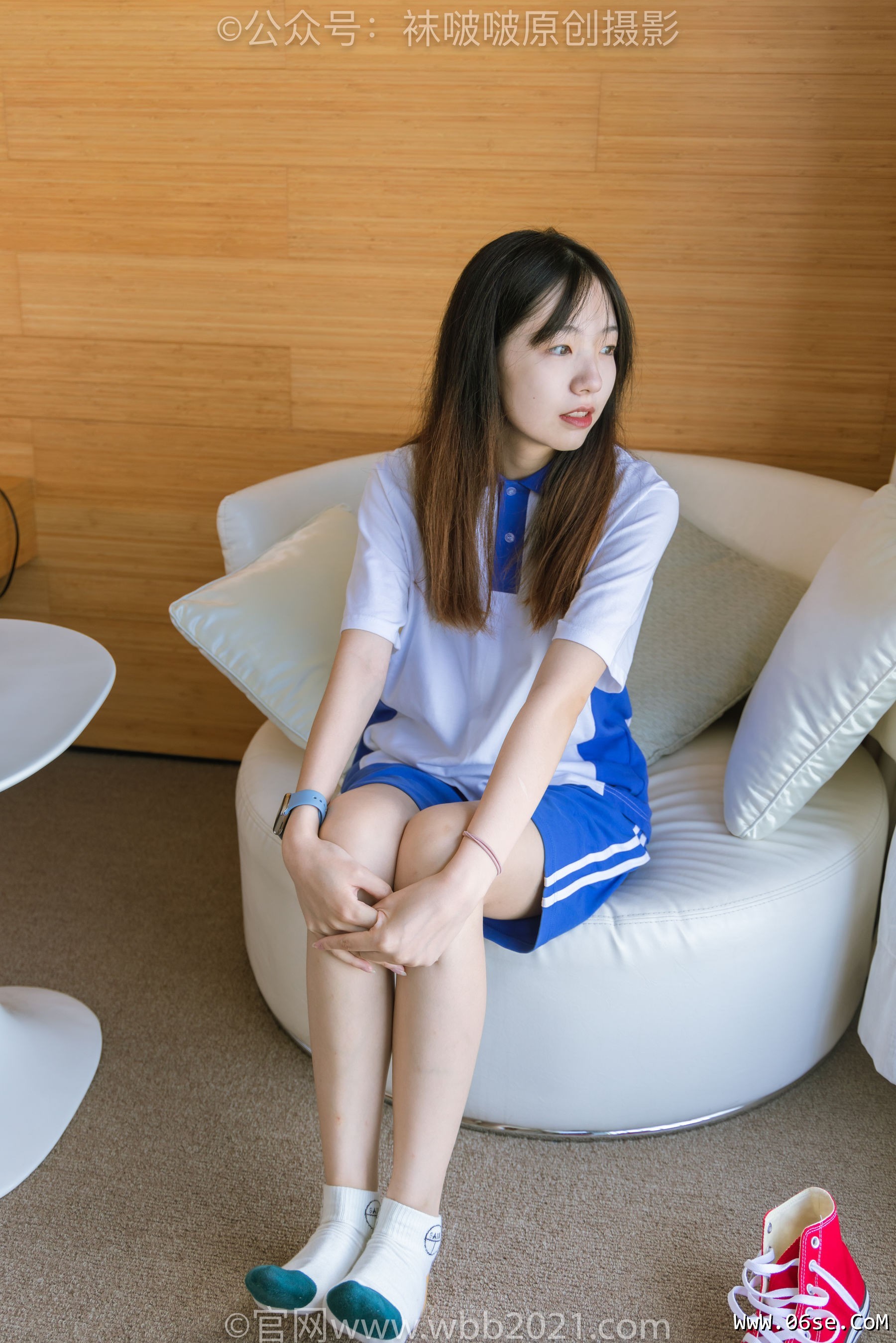 图片[94]-BoBoSocks袜啵啵 No.336 小甜豆 -校服、帆布鞋、白棉袜、裸足[140P]-六色网