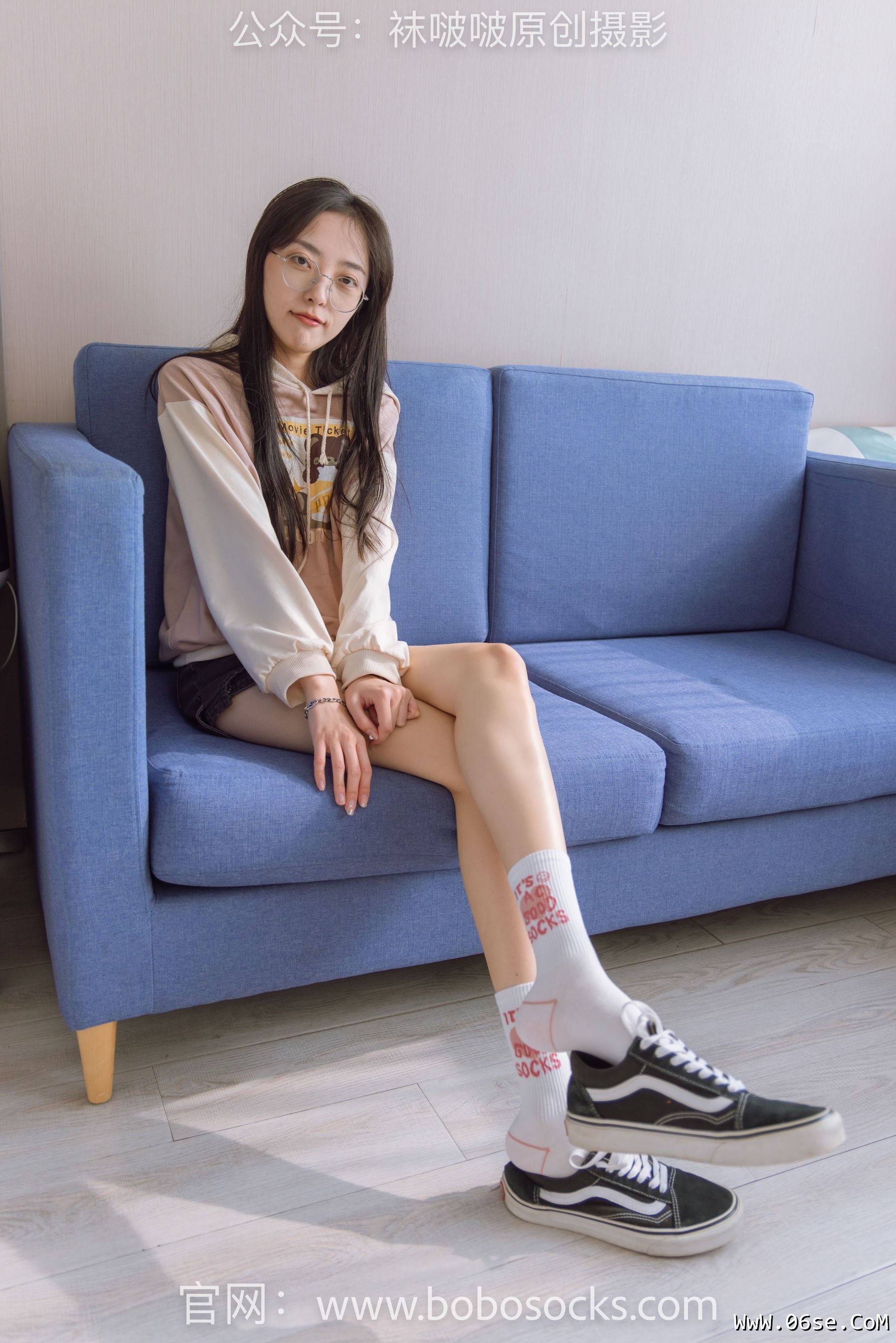 图片[100]-BoBoSocks袜啵啵 No.143 稚予-匡威板鞋、vans帆布鞋、两双白棉袜[166P]-六色网