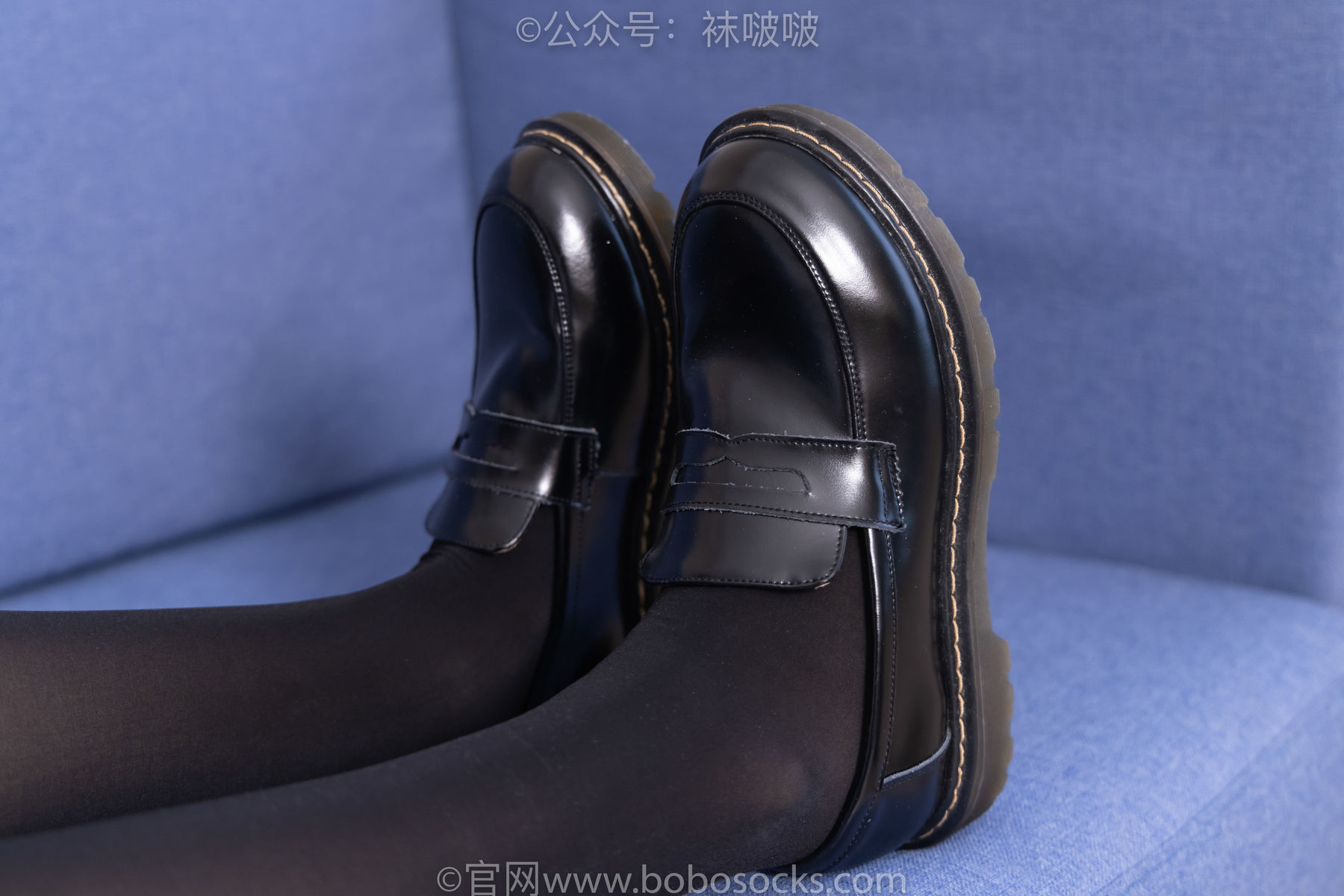 图片[18]-BoBoSocks袜啵啵 No.060 小甜豆-JK制服、皮鞋、厚黑丝[131P]-六色网