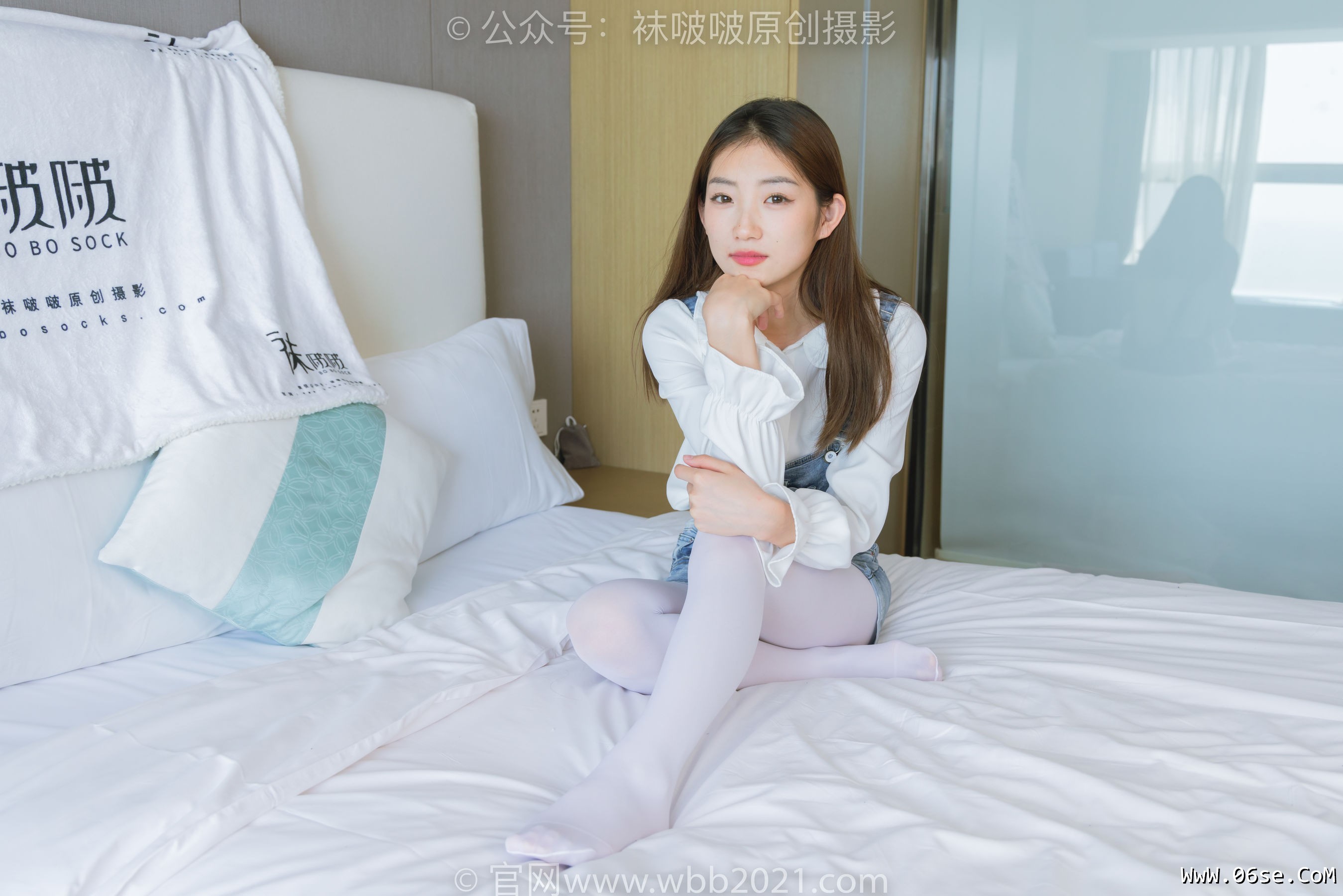 图片[9]-BoBoSocks袜啵啵 No.261 小沫 -板鞋、厚白丝[142P]-六色网