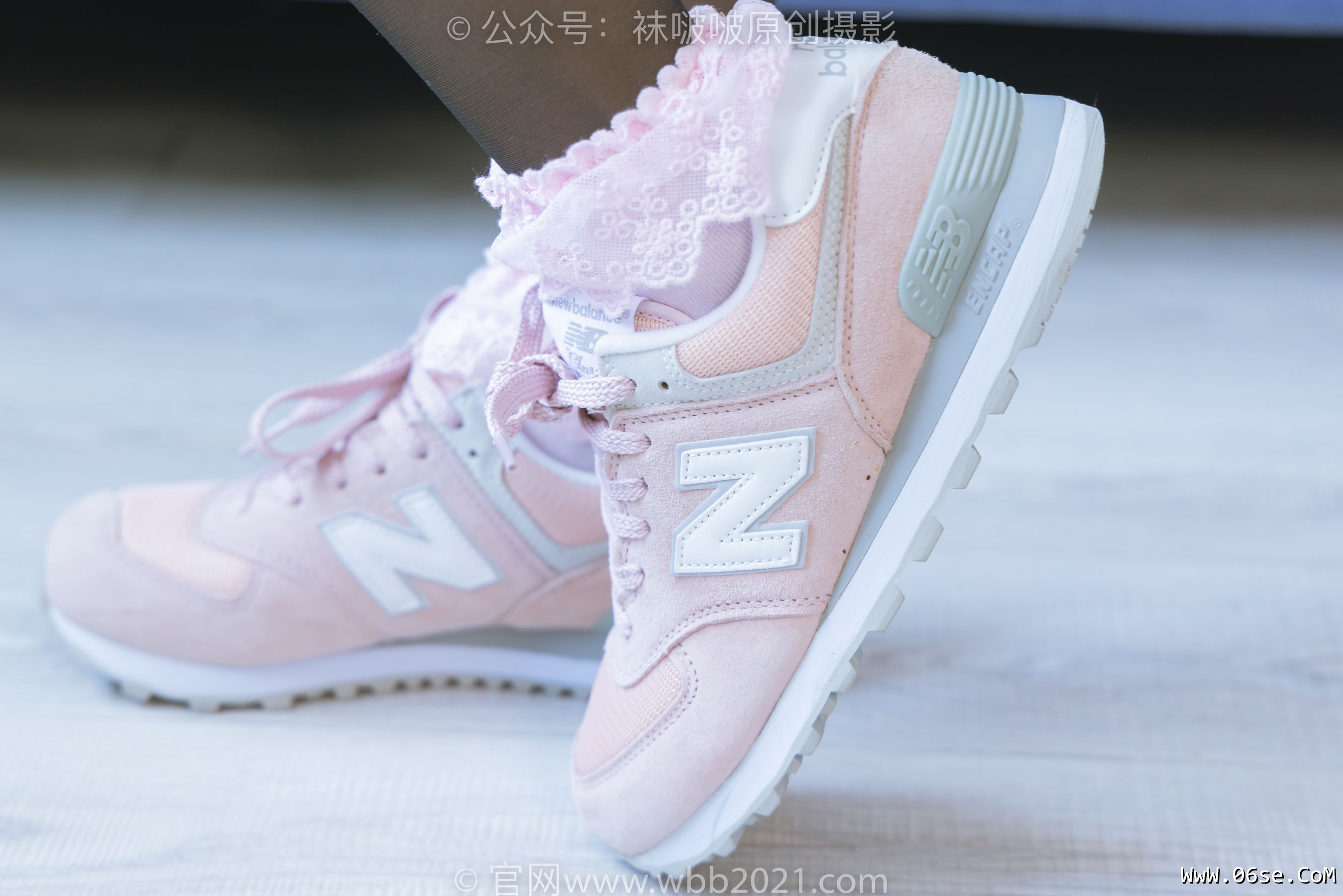 图片[63]-BoBoSocks袜啵啵 No.273 小沫 -运动鞋、粉色棉袜、黑丝[143P]-六色网