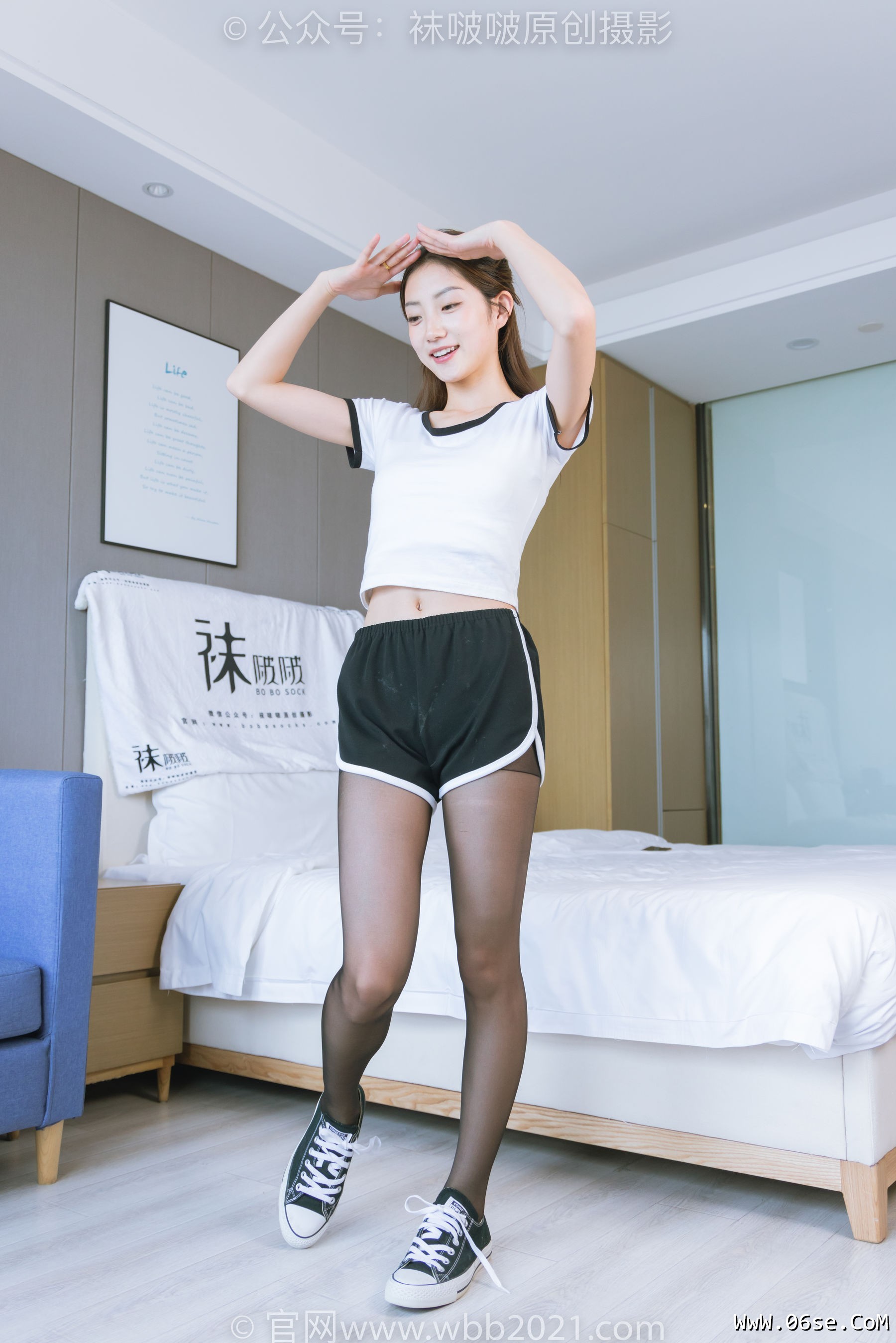 图片[77]-BoBoSocks袜啵啵 No.252 小沫 -板鞋、黑丝、体操服[142P]-六色网