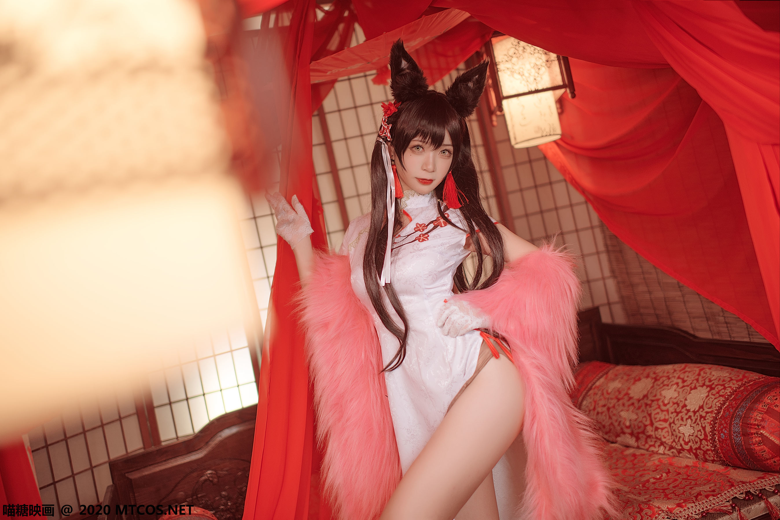 图片[4]-[喵糖映画] HML.028 爱宕旗袍 [20P]-六色网