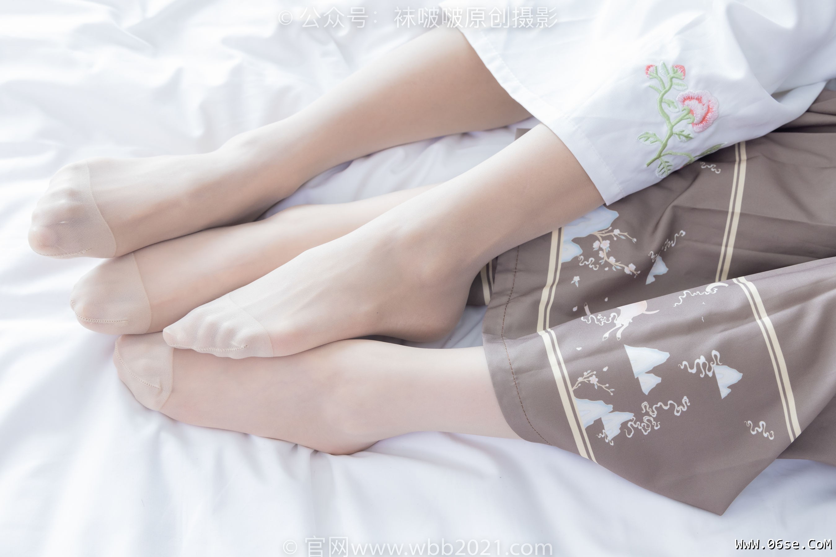 图片[21]-BoBoSocks袜啵啵 No.400 奶油&甜甜圈 -两双高跟鞋、白棉袜、肉丝[158P]-六色网